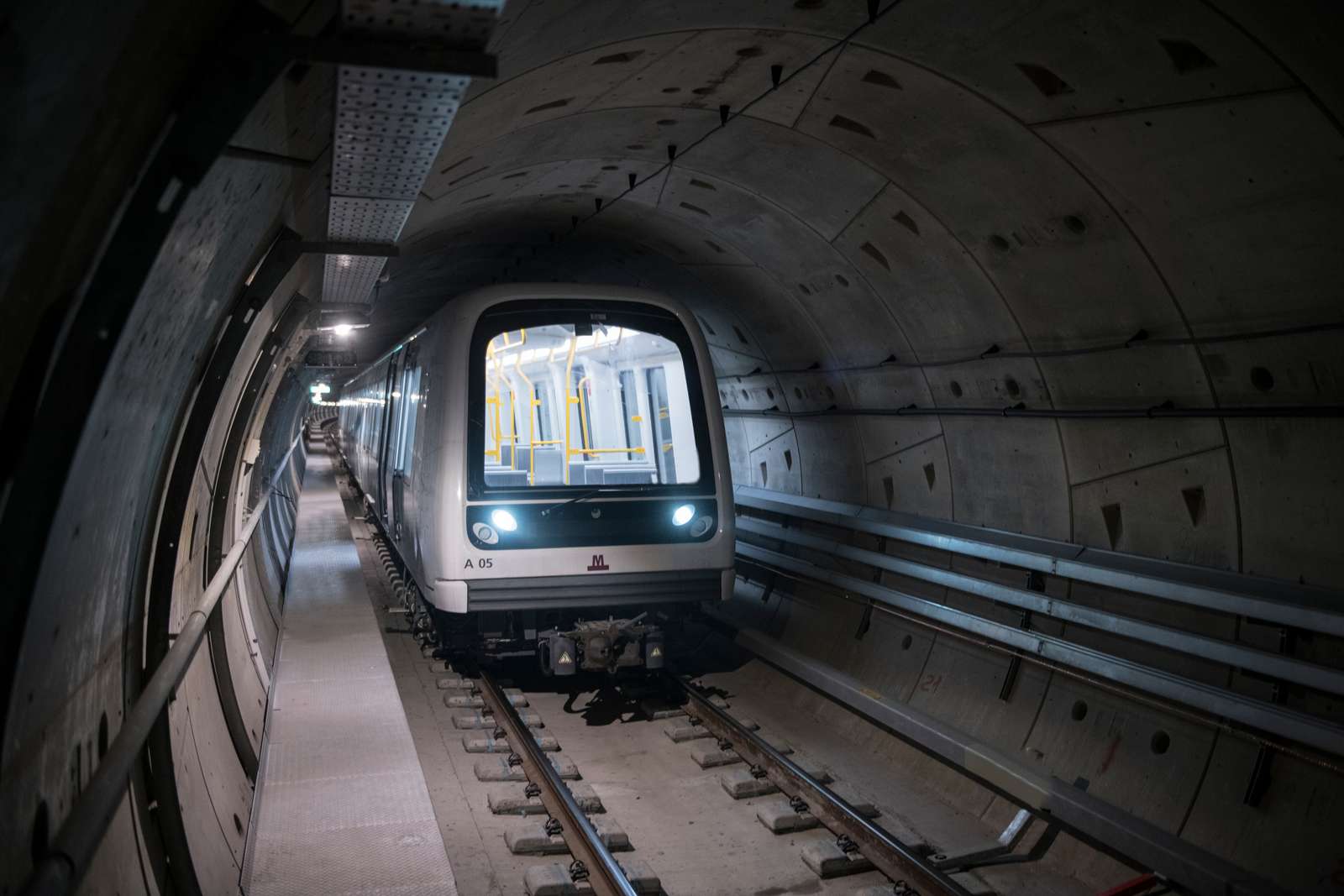 Hitachi metro in Cityringen tunnel