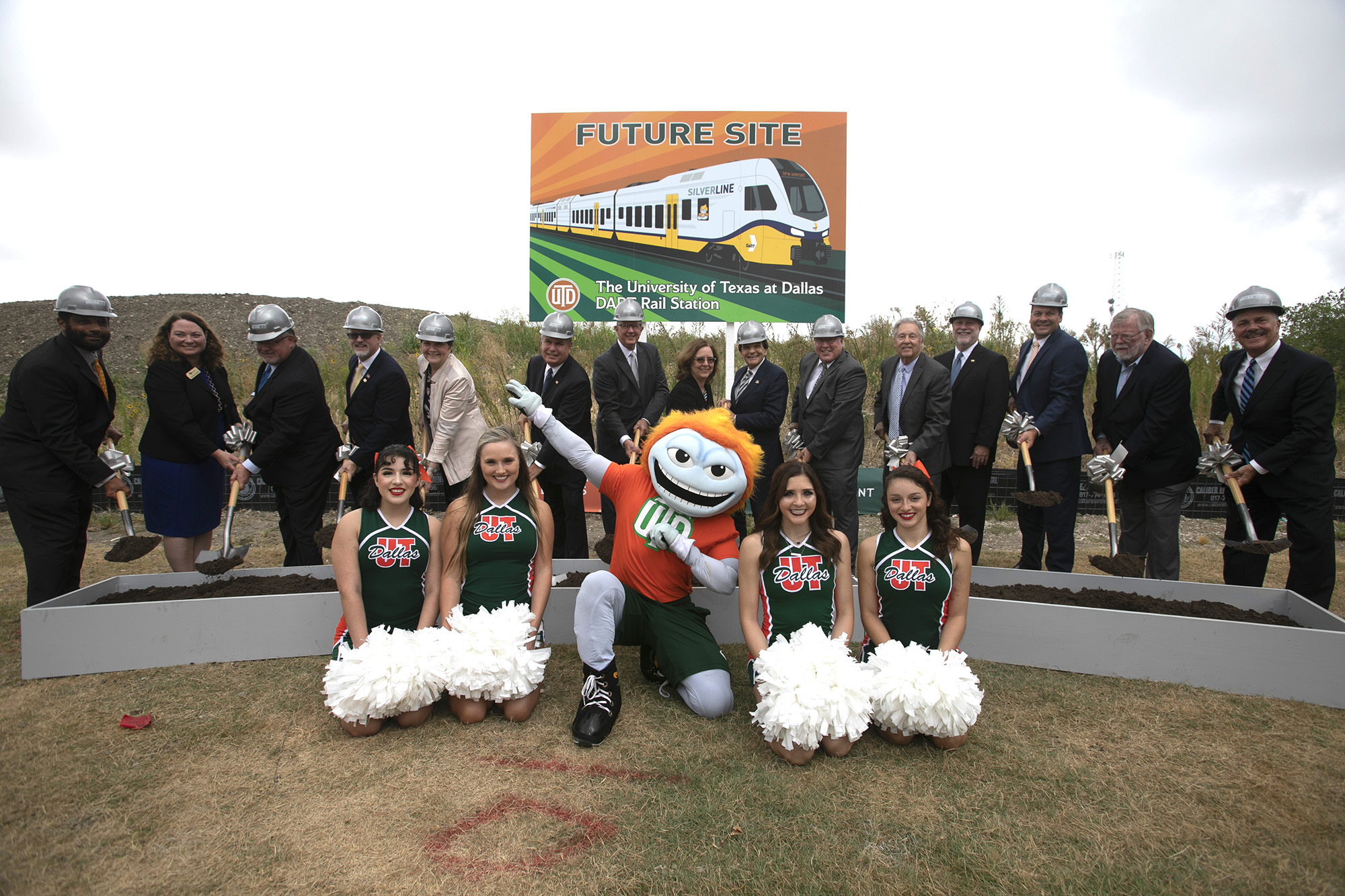 Silver Line ground breaking ceremony in Richardson