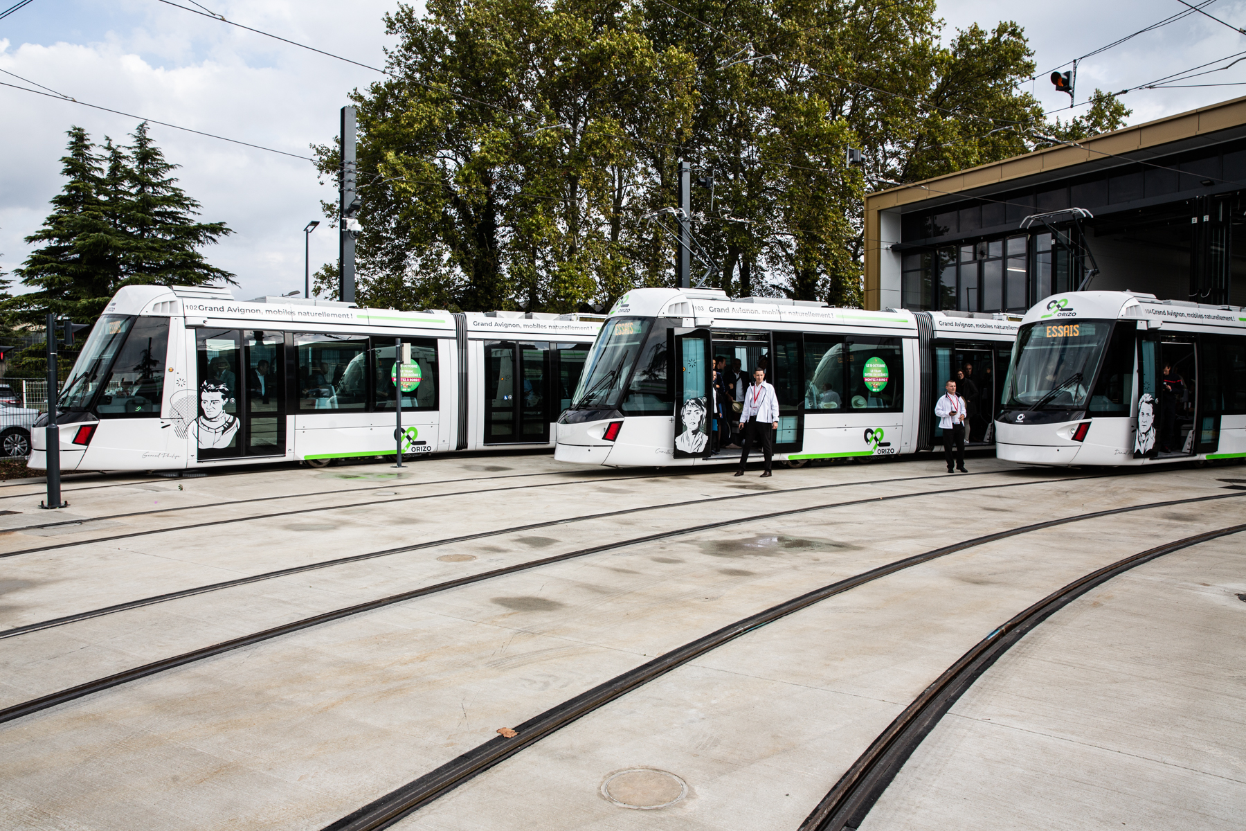 Alstom Citadis X05 compact tram for Avignon