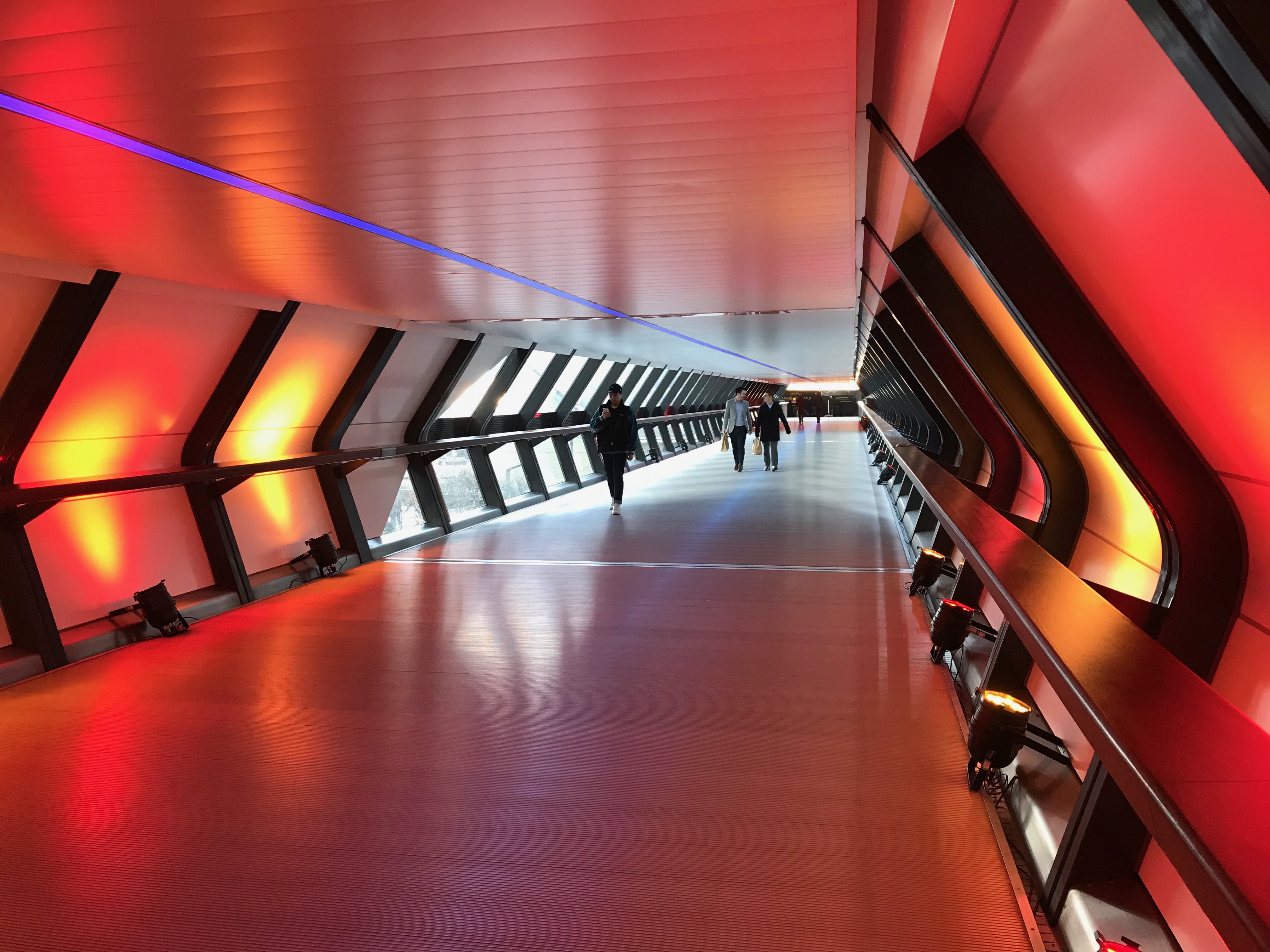 Crossrail Canary Wharf station tunnel