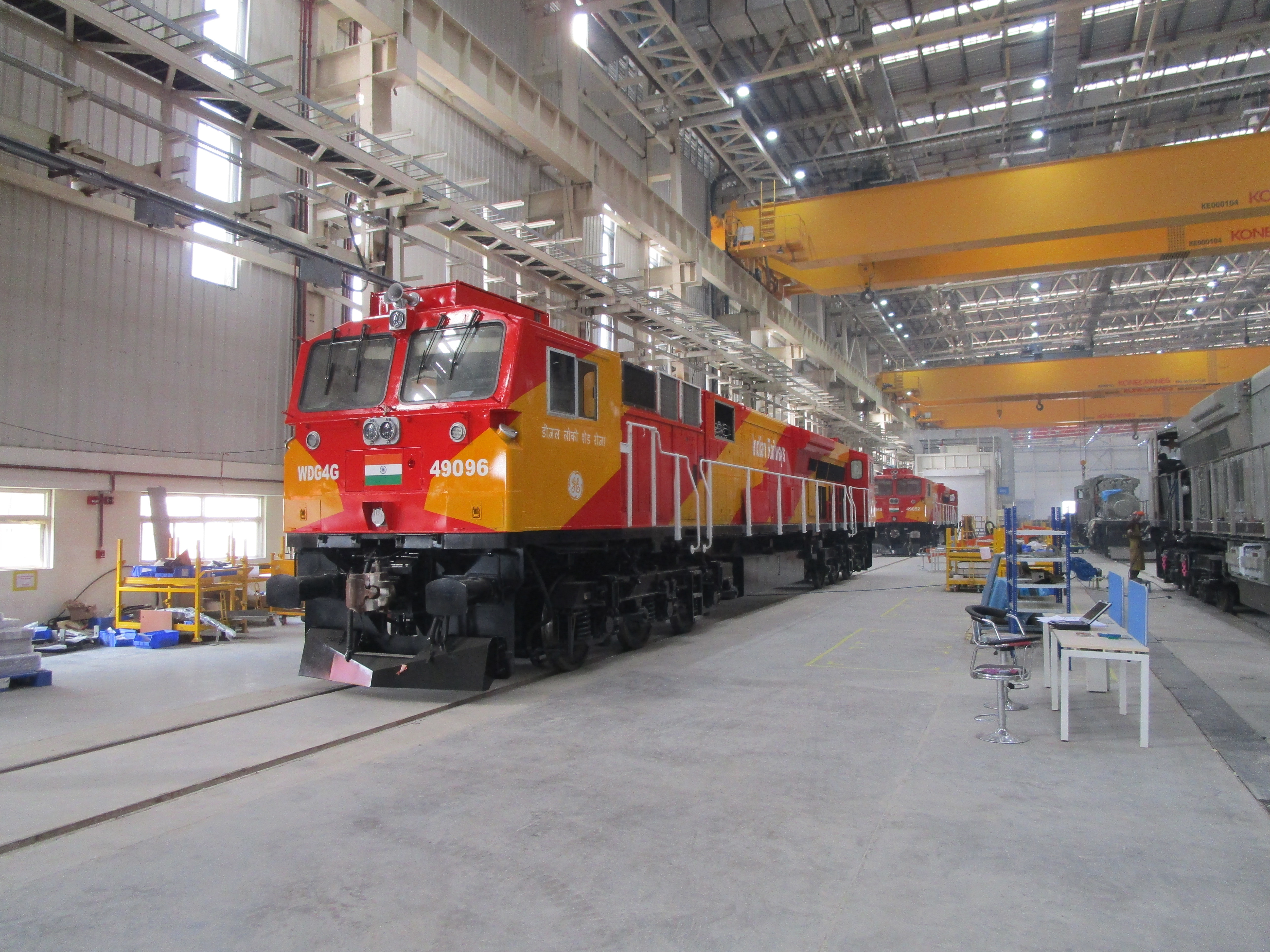 Wabtec locomotive factory in India