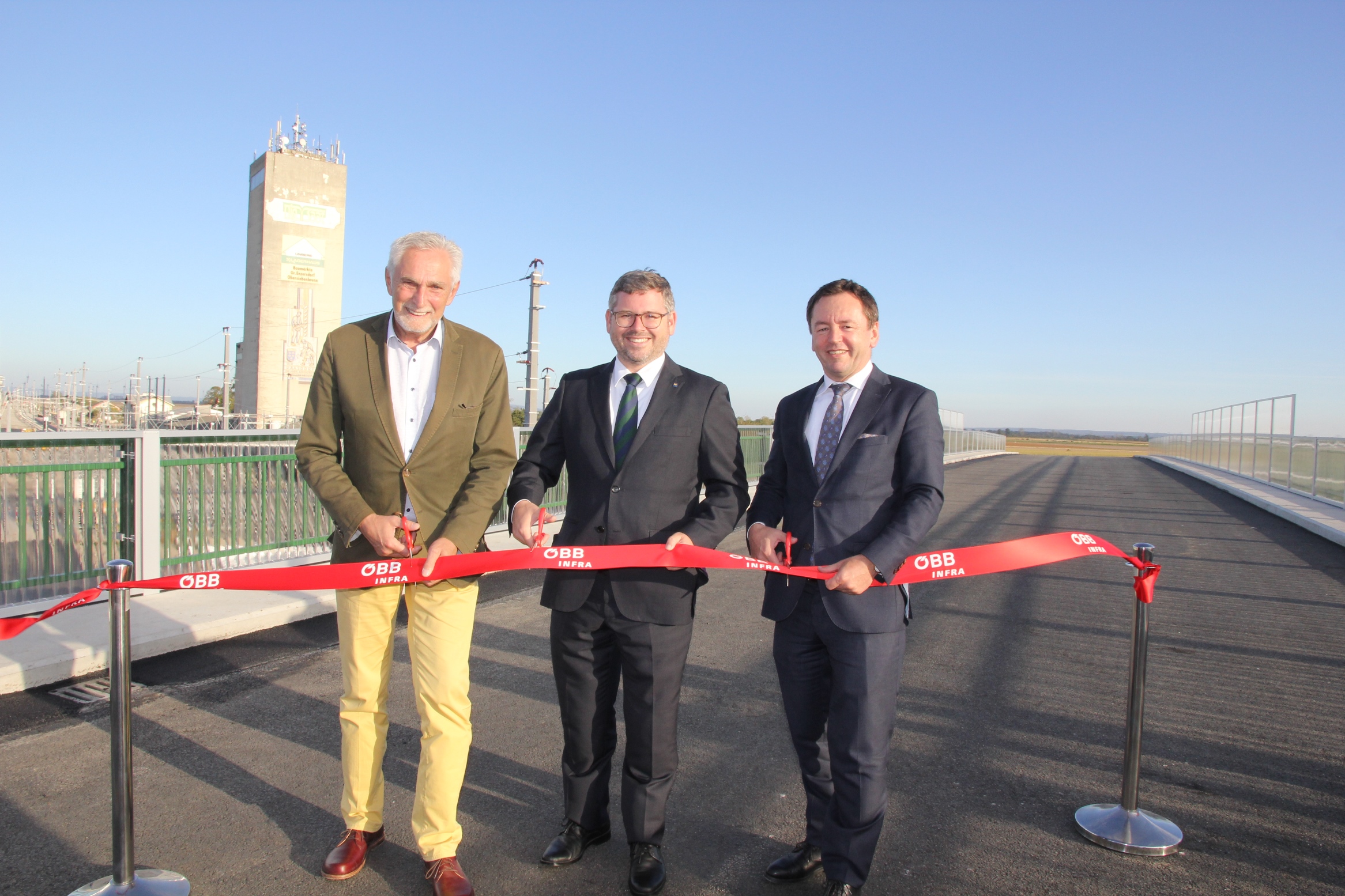 Vienna-Bratislava upgrade works: 1st overpass opens