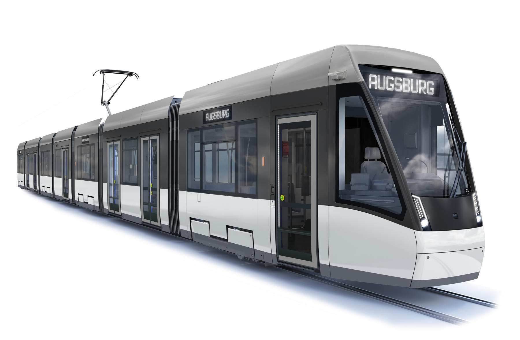 Stadler Tramlink tram for Augsburg