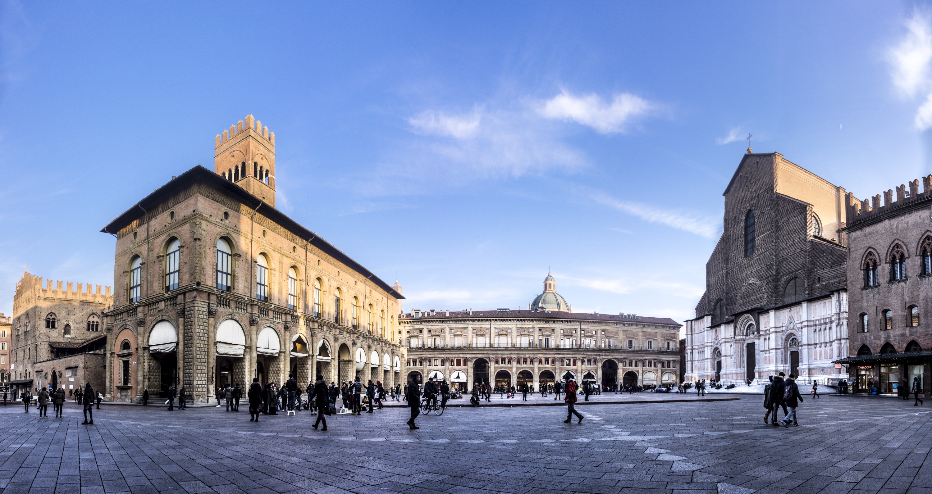 Piazza Maggiore in Bologna