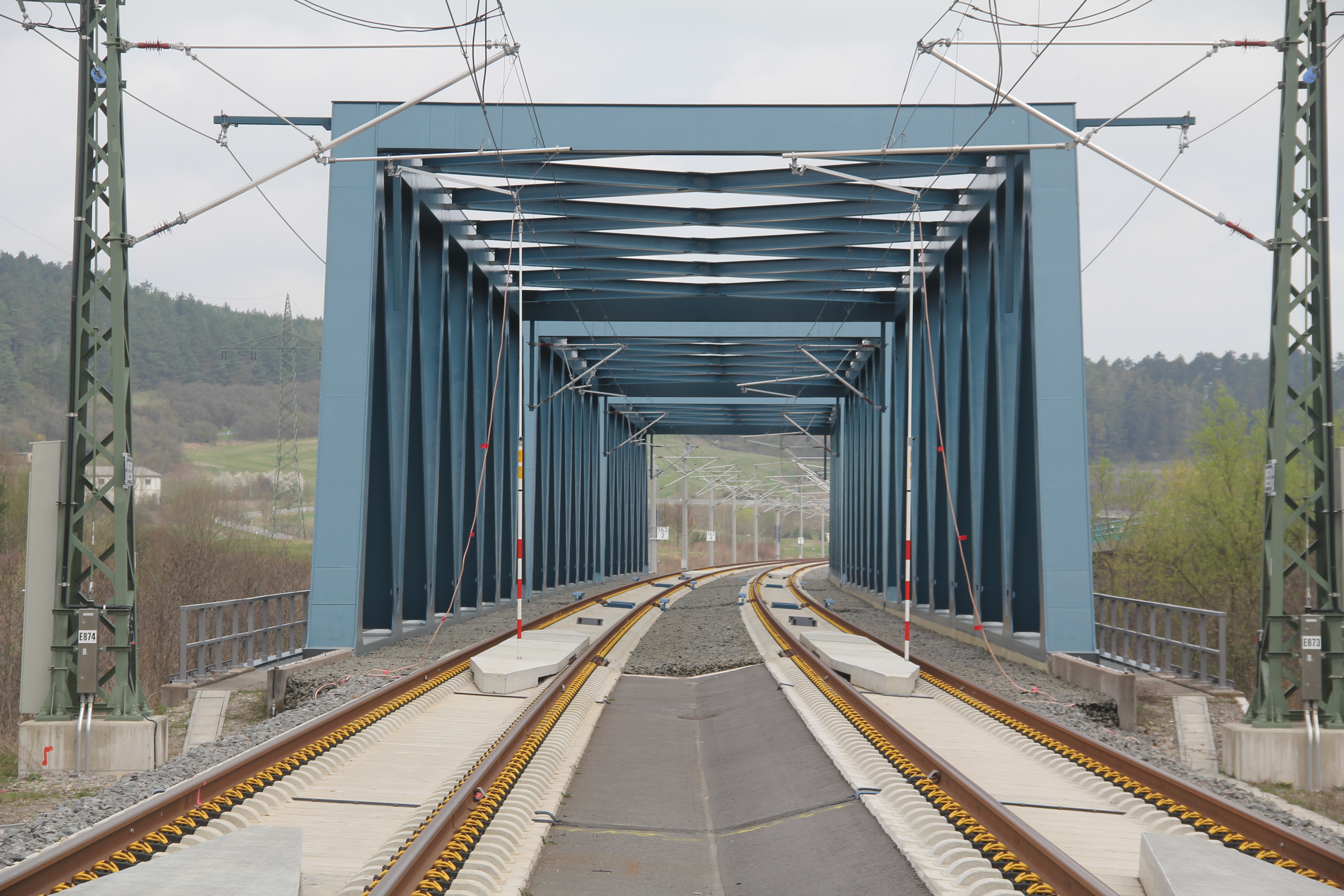 Railway bridge German Unity Transport Project 8