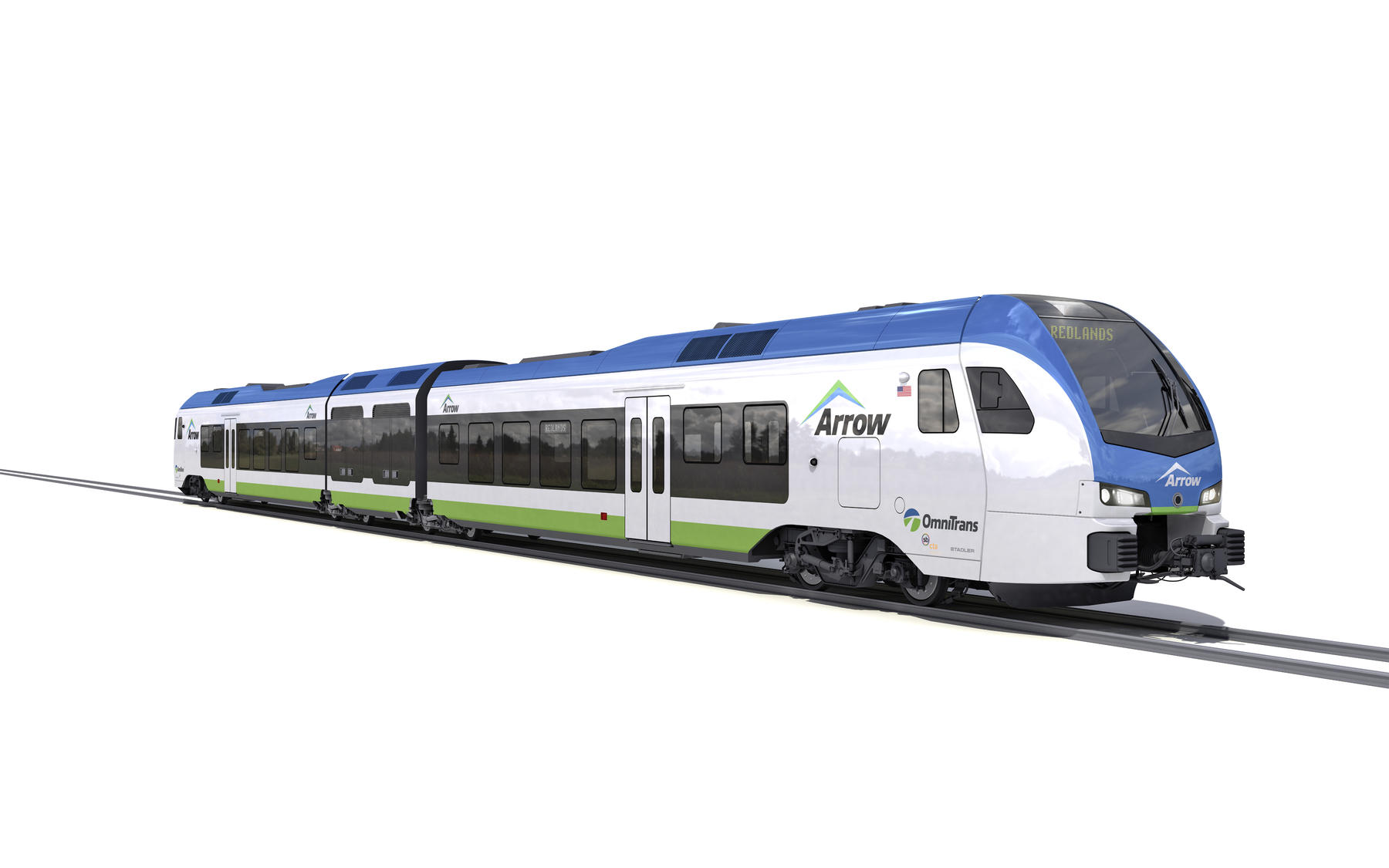 Stadler FLIRT H2 for SBCTA rendering