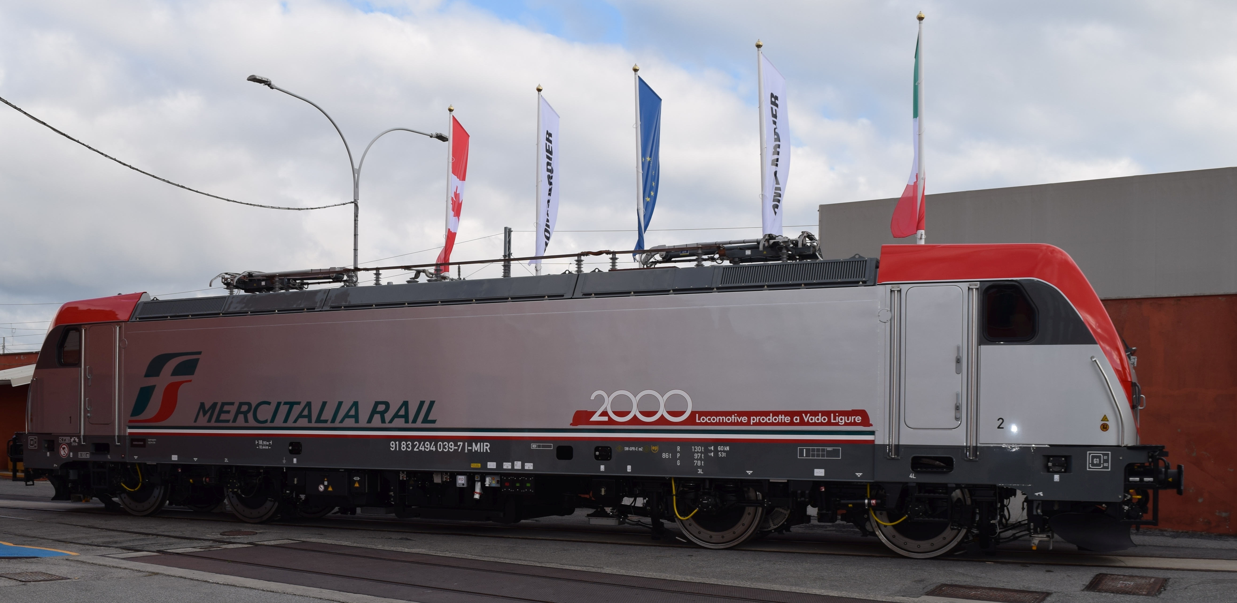 2000th locomotive at Vado Ligure site