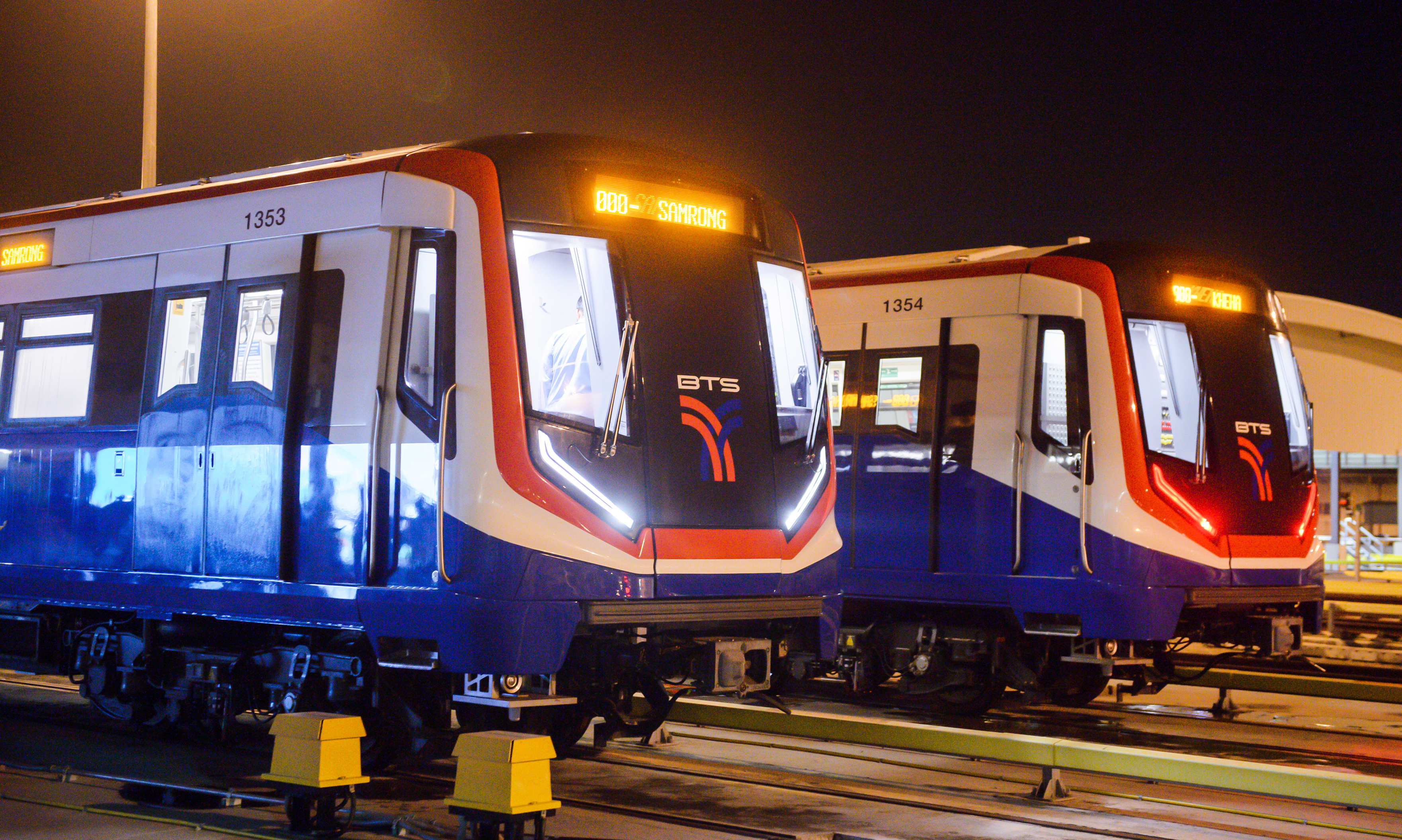 Siemens Mobility metro trains for Bangkok Skytrain Green Line