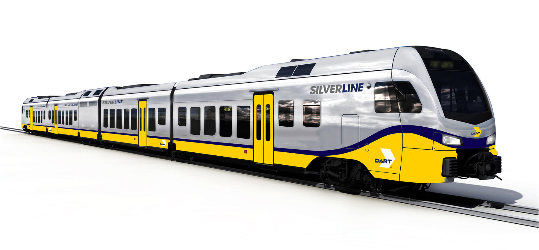 Stadler FLIRT Silver Line rendering