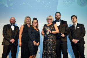 Unipart Rail Wins People Award at Doncaster Business Awards