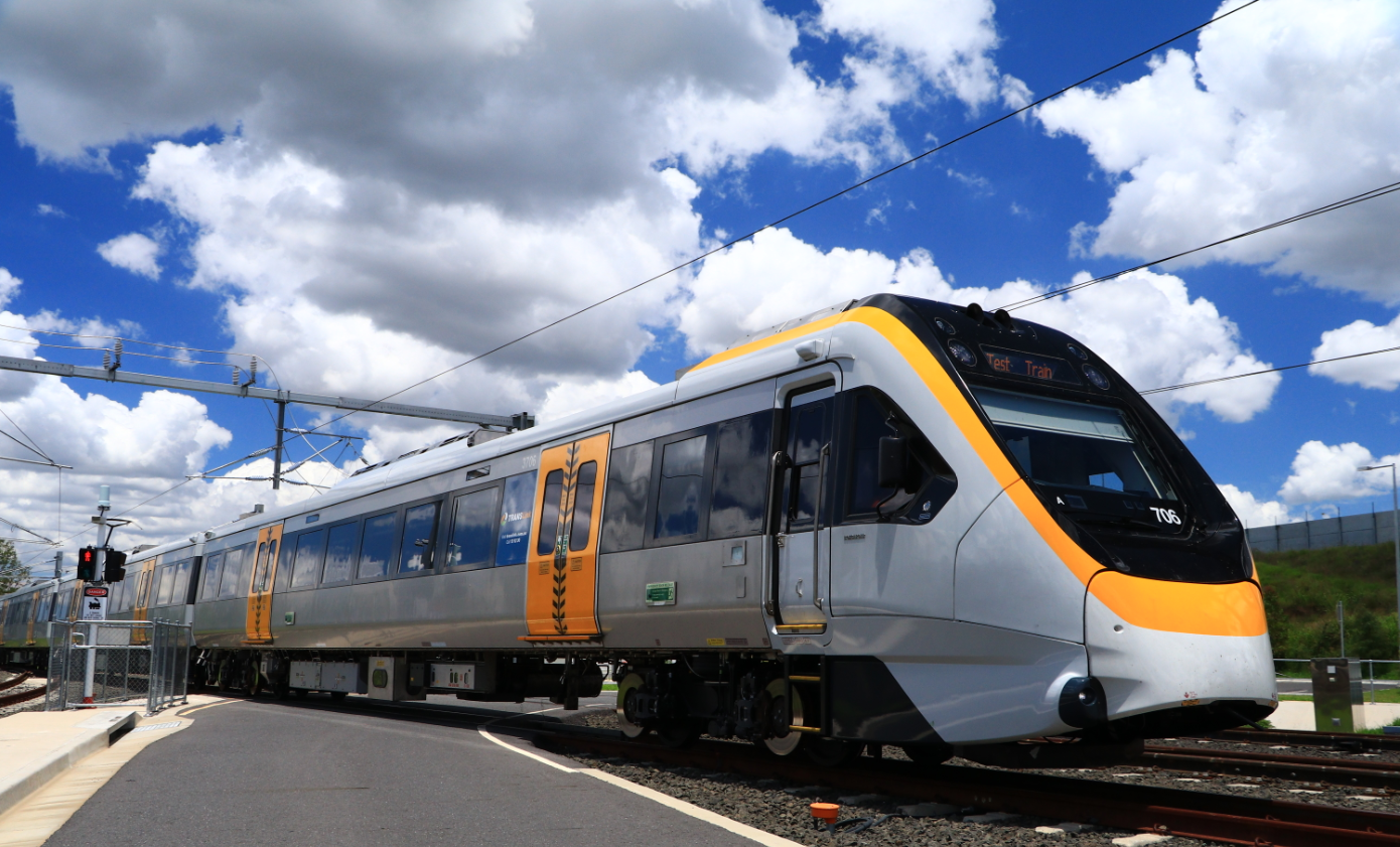 Bombardier New Generation Rollingstock train for Queensland