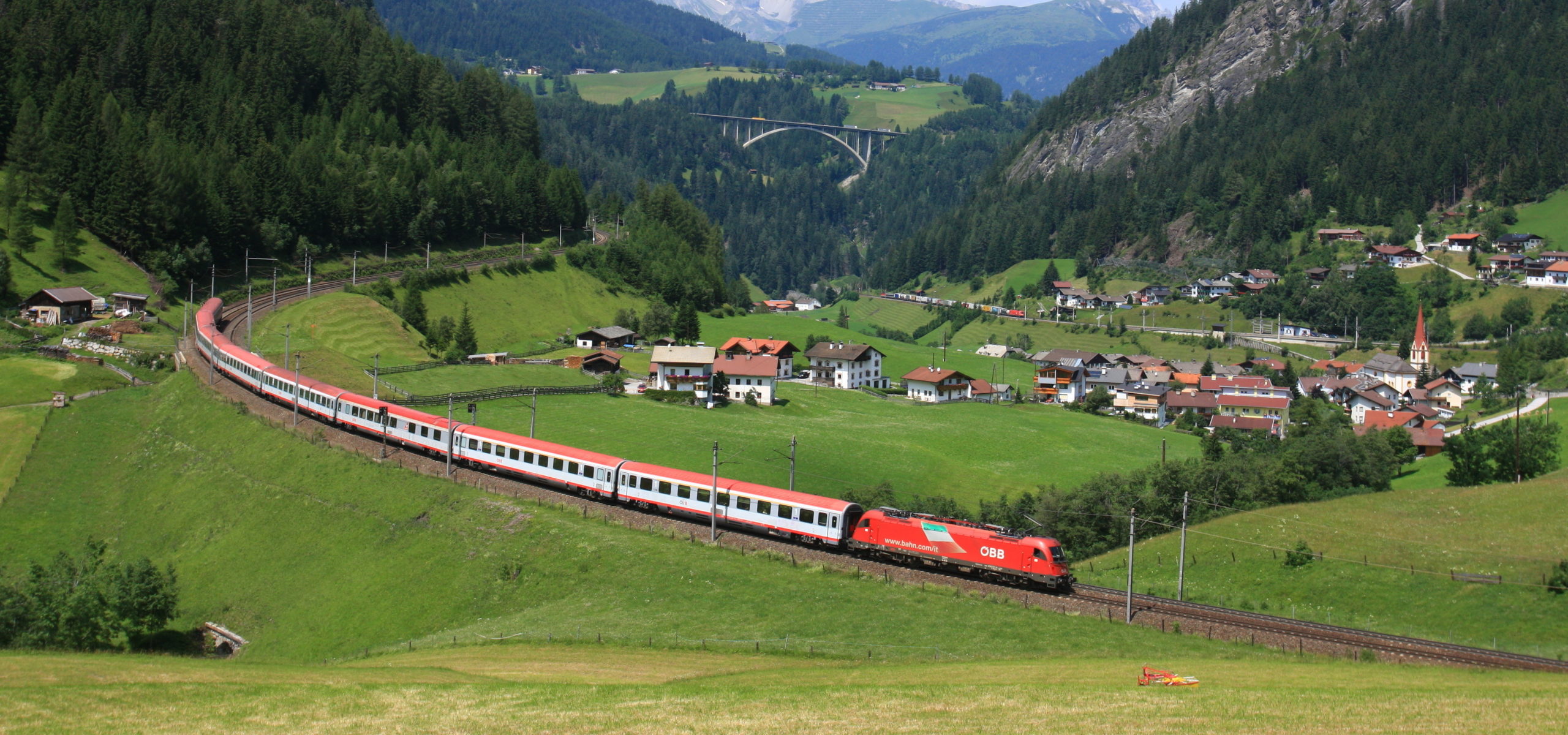 EuroCity between Germany and Italy