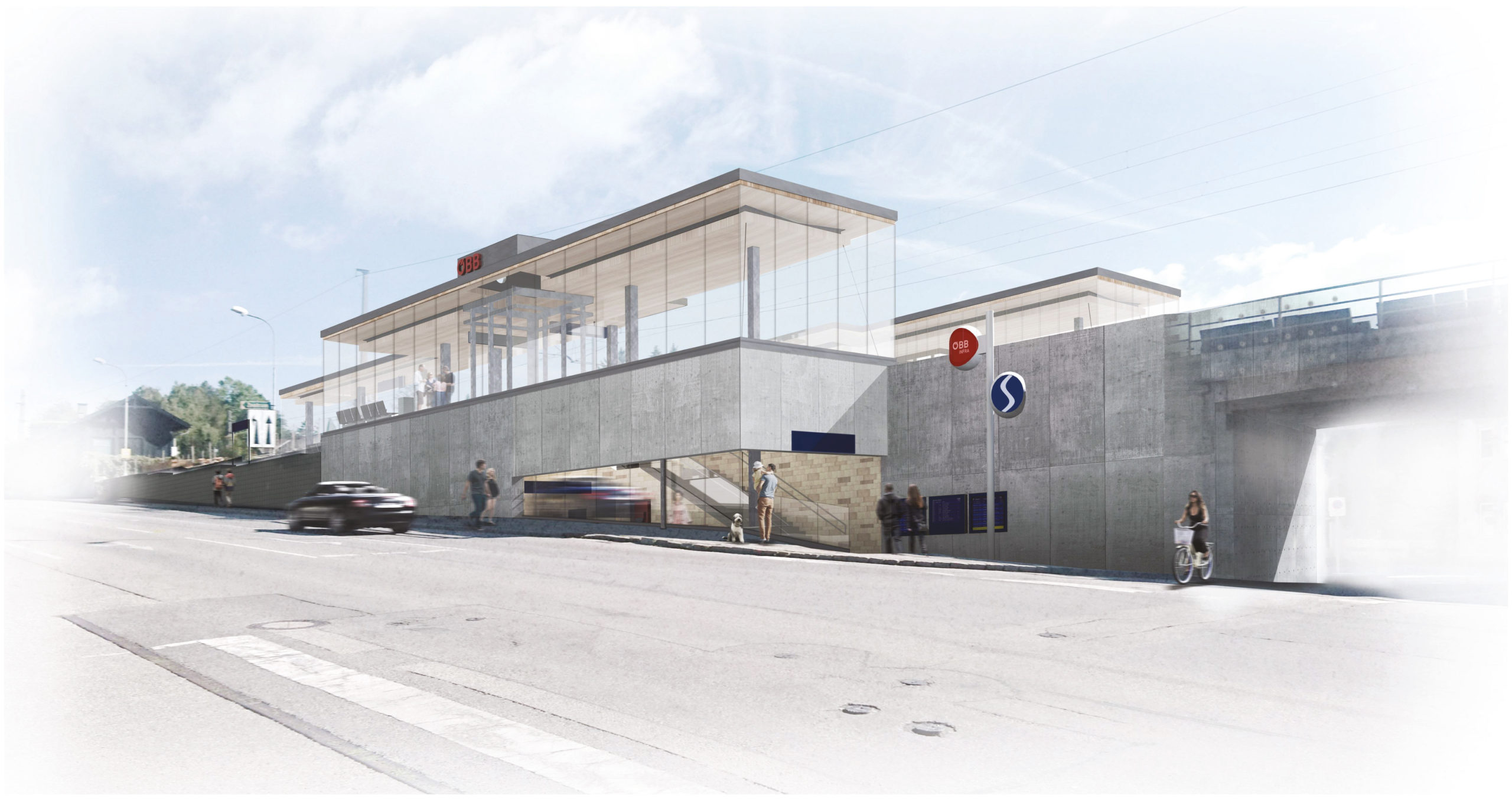 OEBB Neulengbach Station visualisation