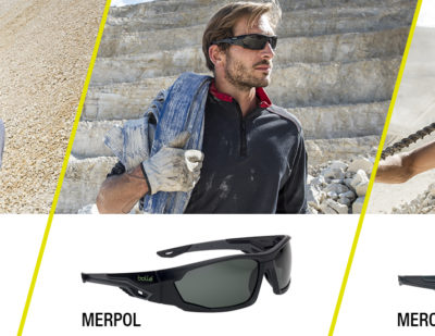 Bollé Safety MERCURO Safety Glasses: 100% Outdoor