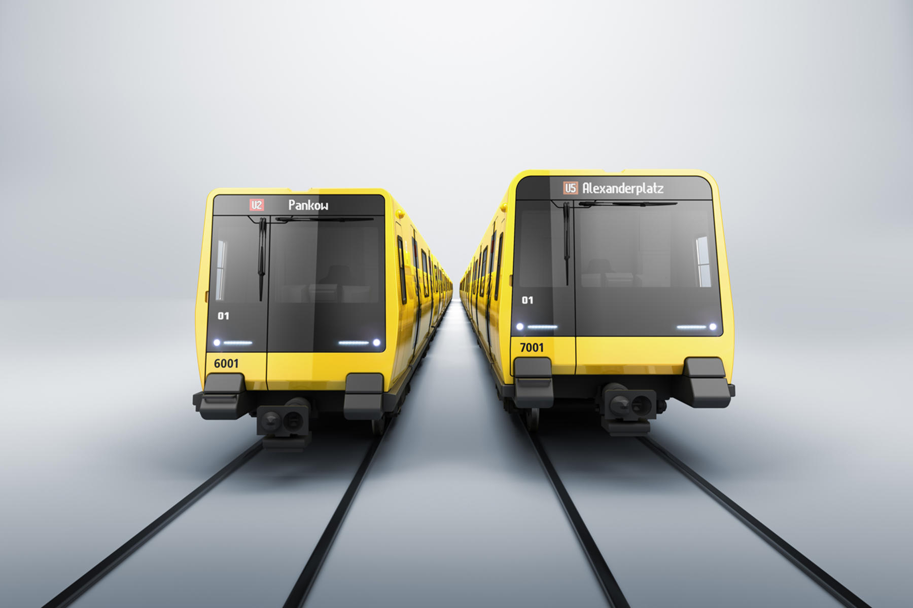 Stadler J/JK metro cars for BVG
