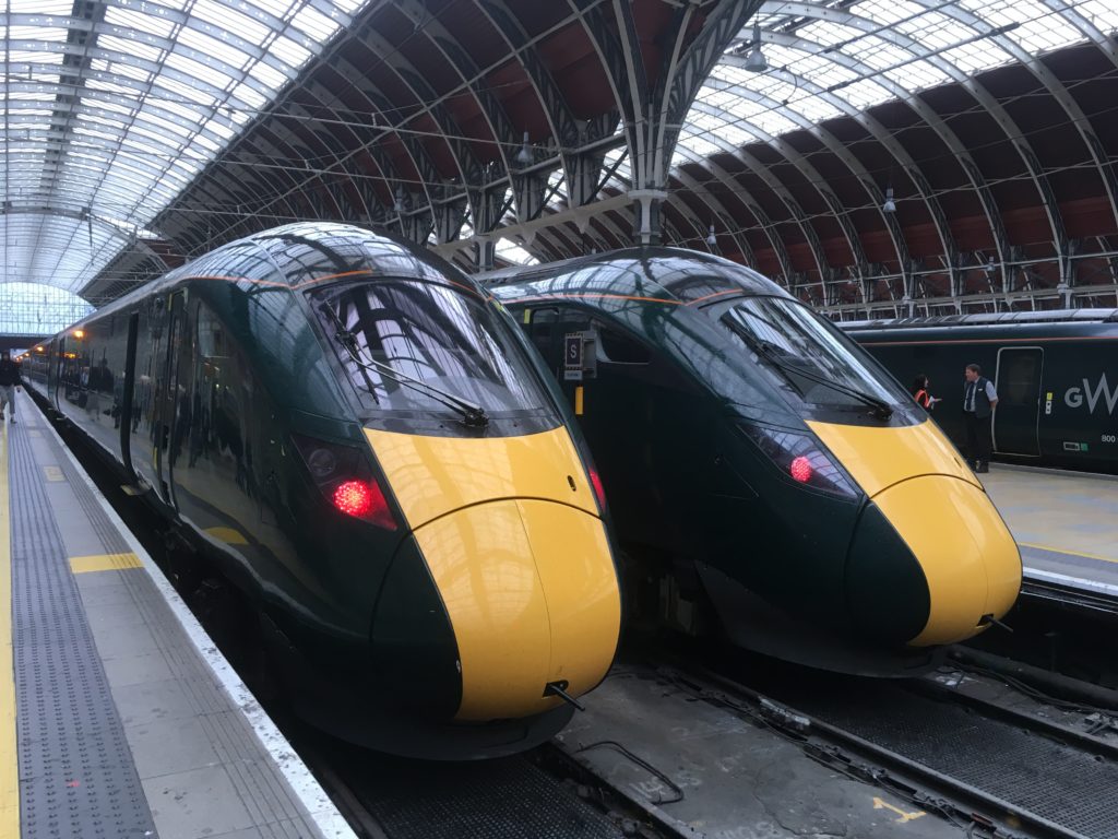 GWR trains in London