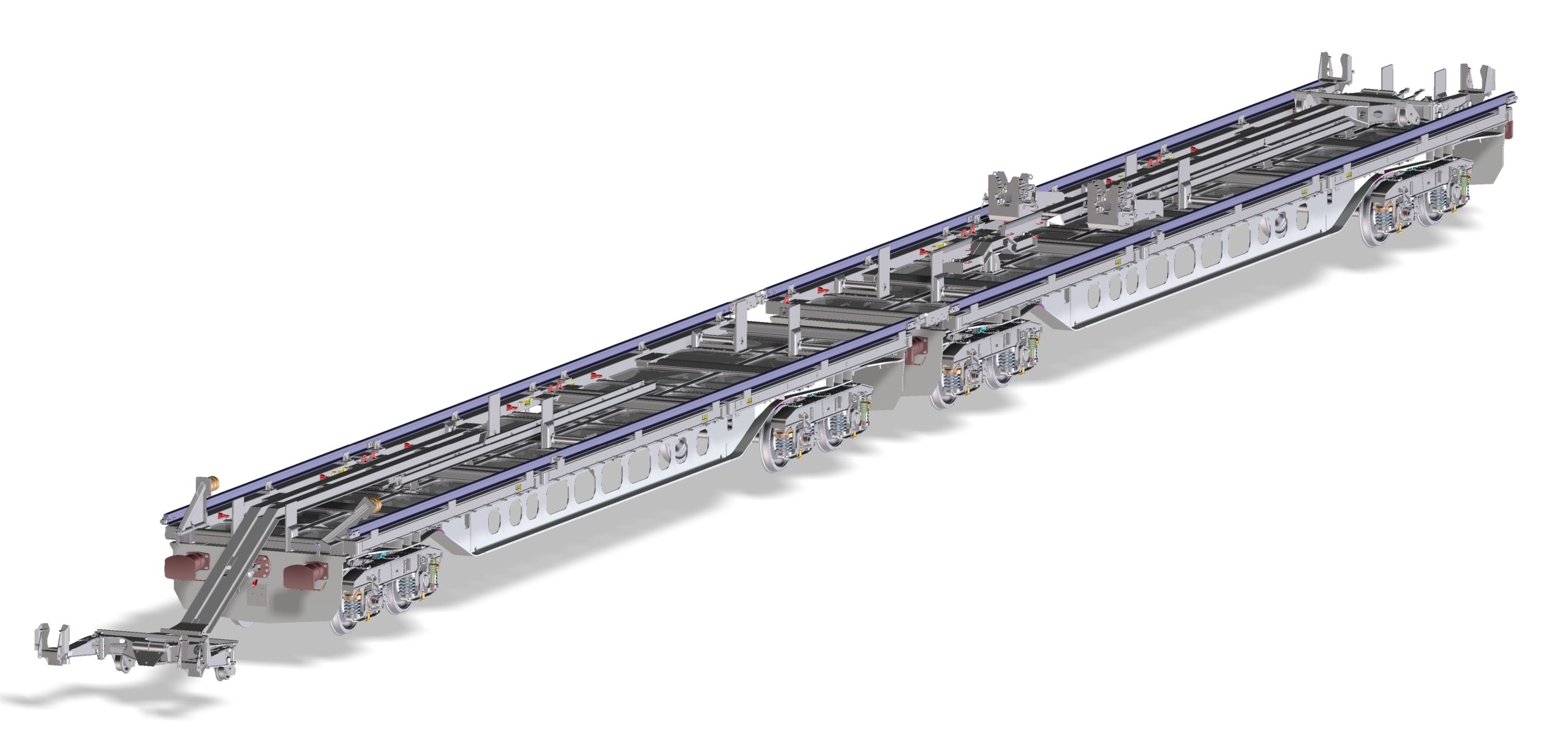 Robel fully-automated satellite rail chute