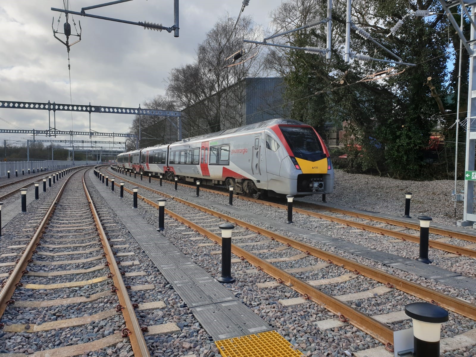 Greater Anglia new sidings Norwich