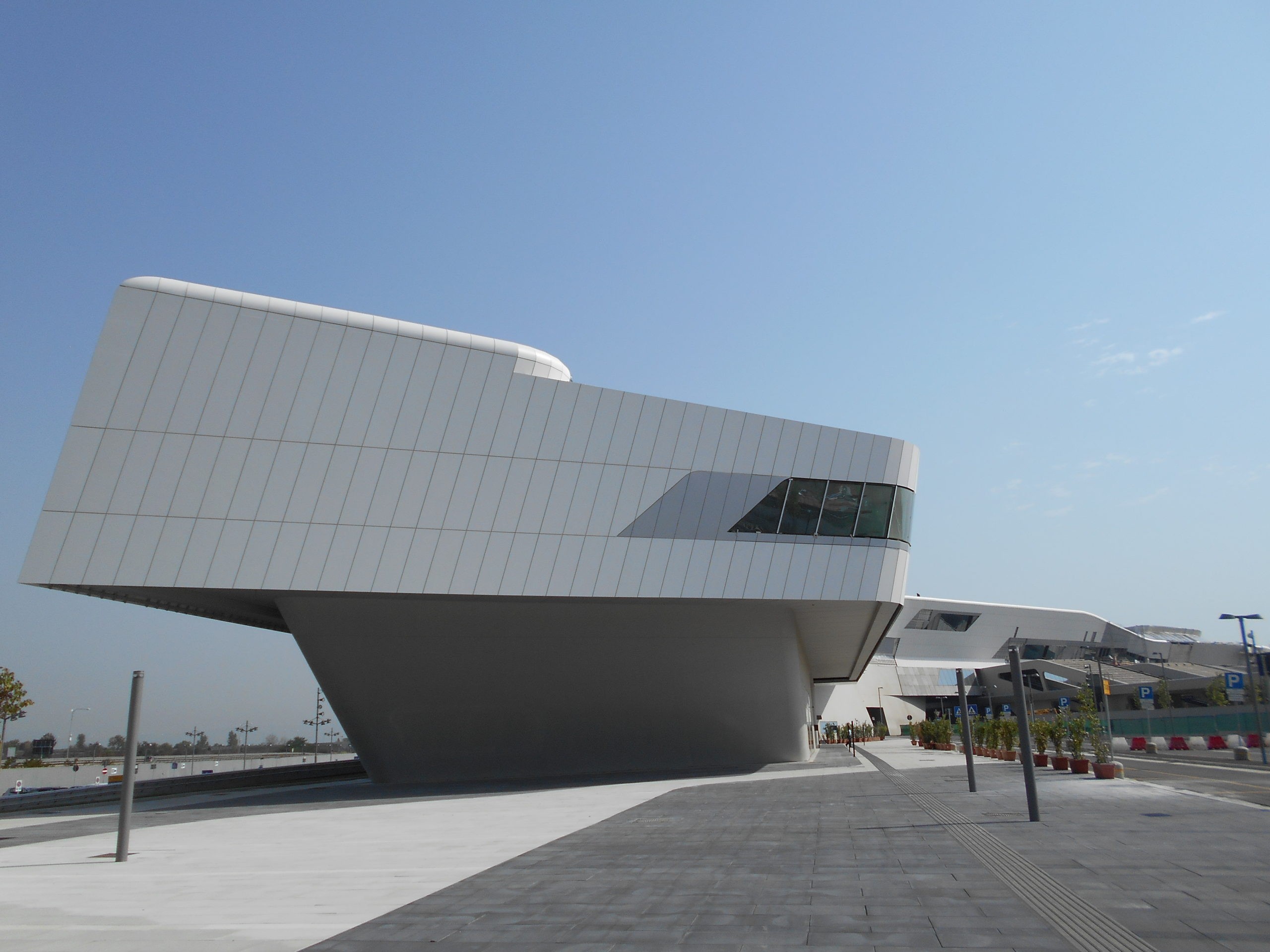 The new Naples-Afragola station, designed by Zaha Hadid