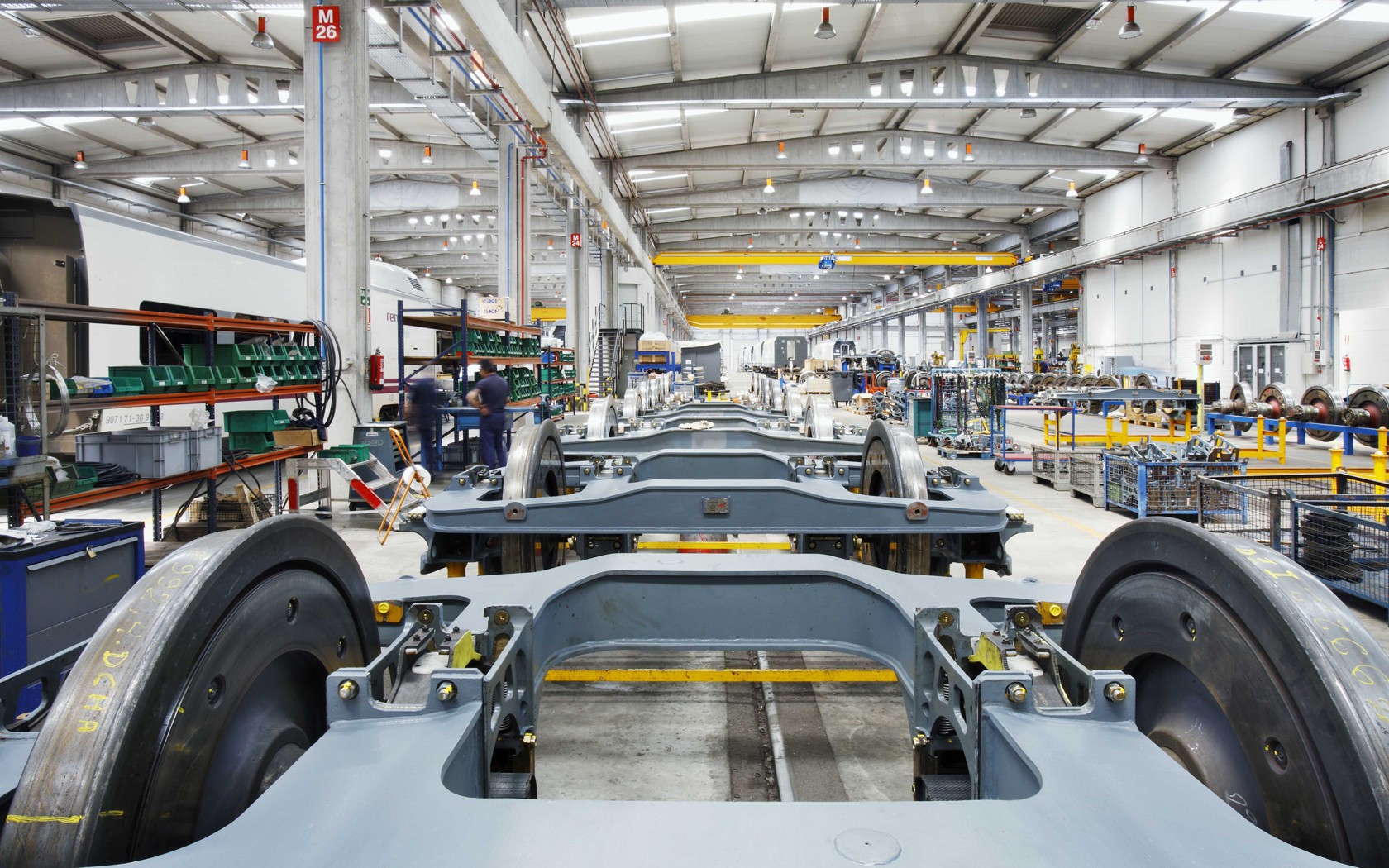 Inside a Talgo factory