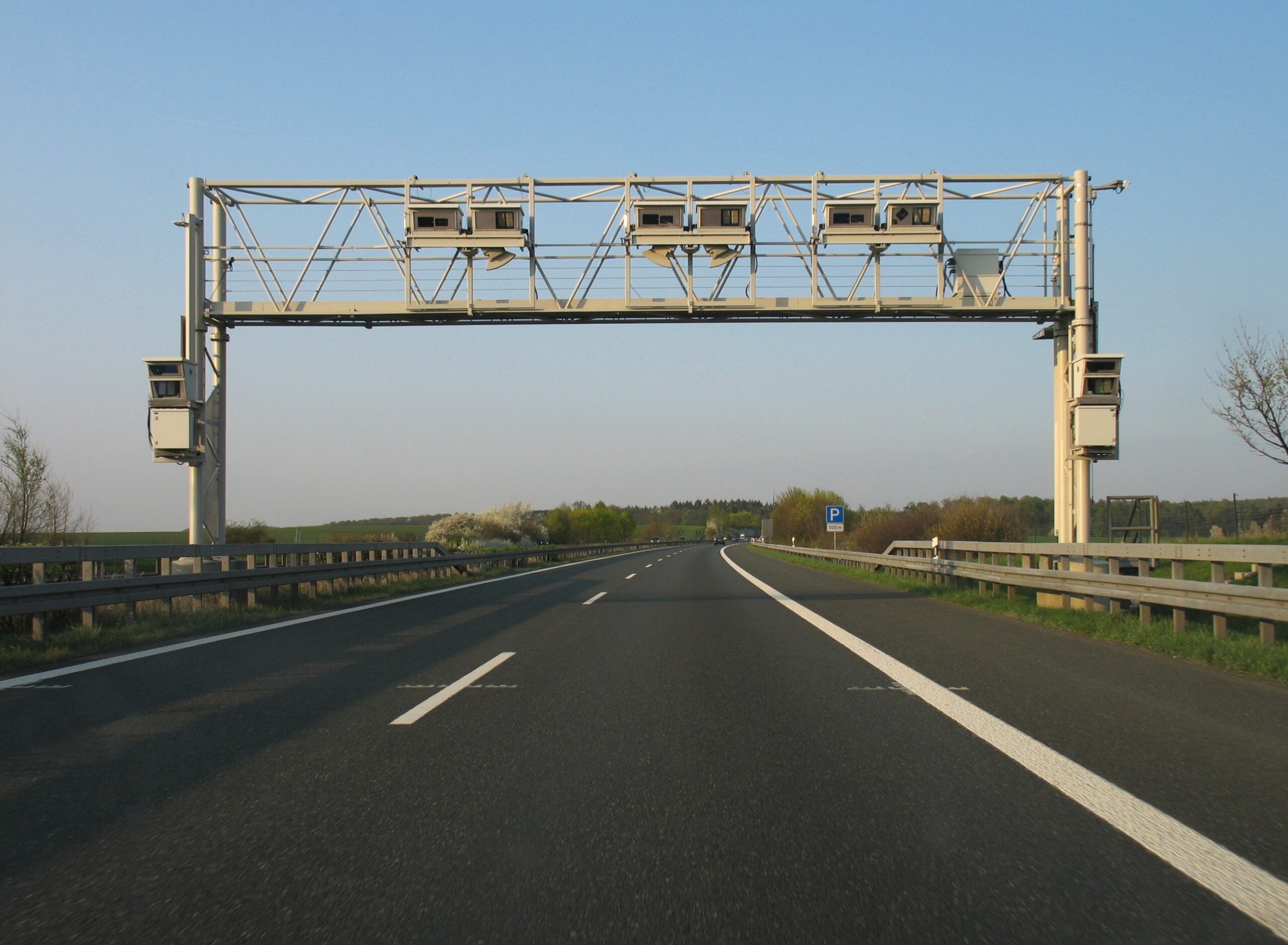 HGV toll ganty on German Autobahn