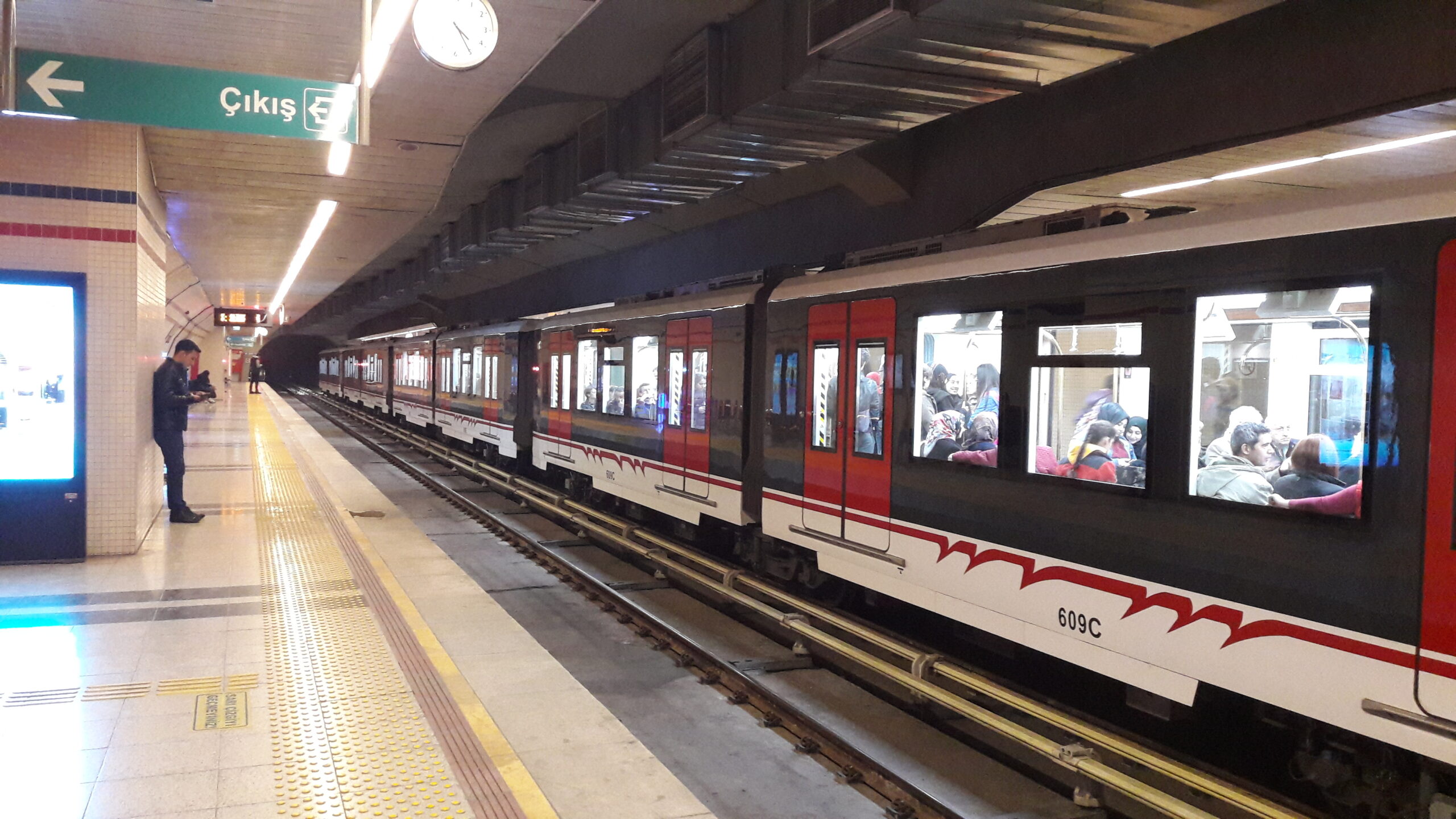 Poligon metro station in Izmir