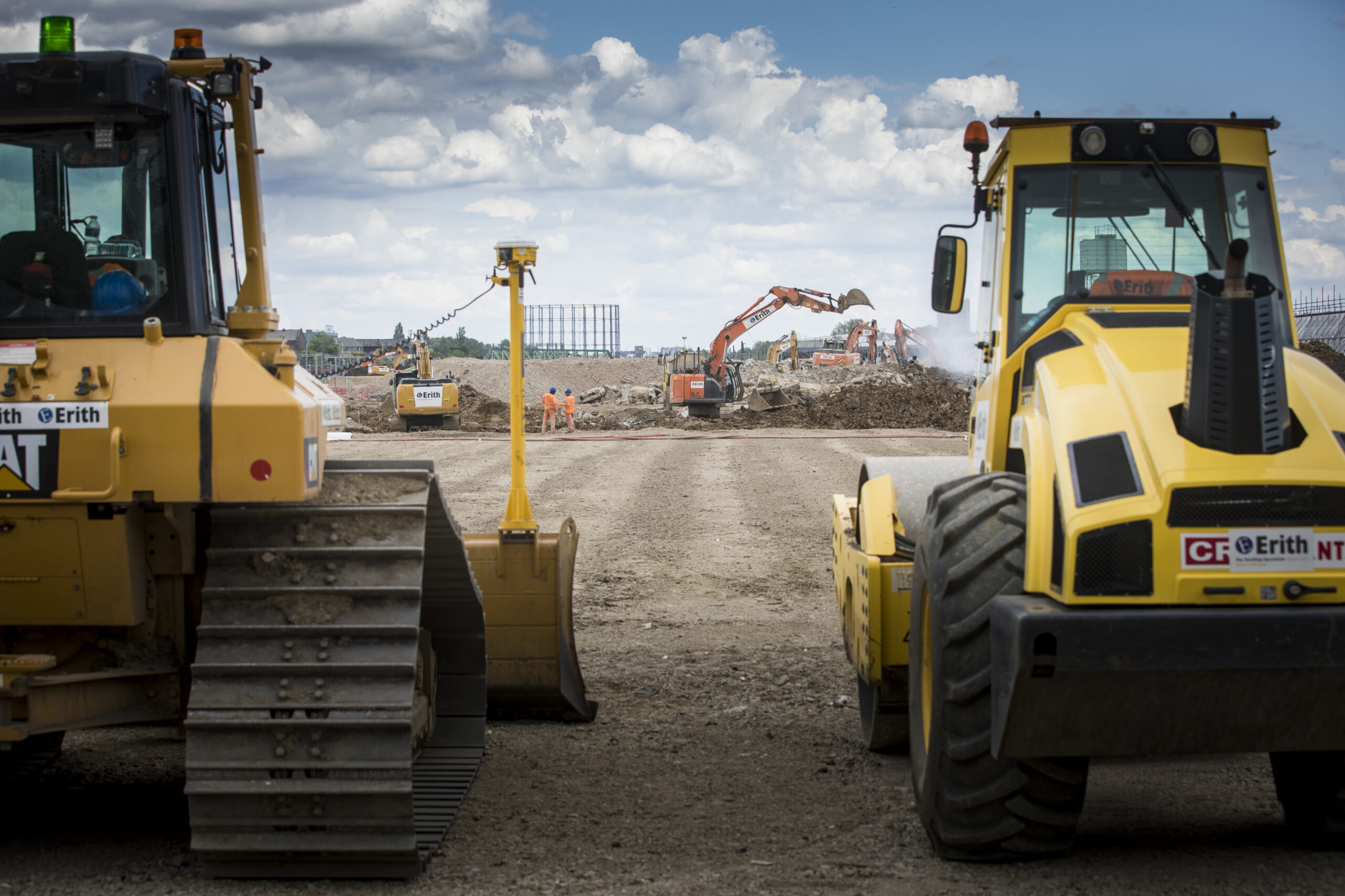 HS2 old oak common construction site