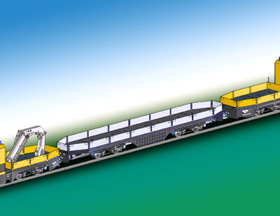 WINDHOFF to Deliver 3-Section Track Laying Train to VGF Frankfurt