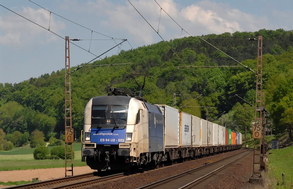 Freight train in Germany