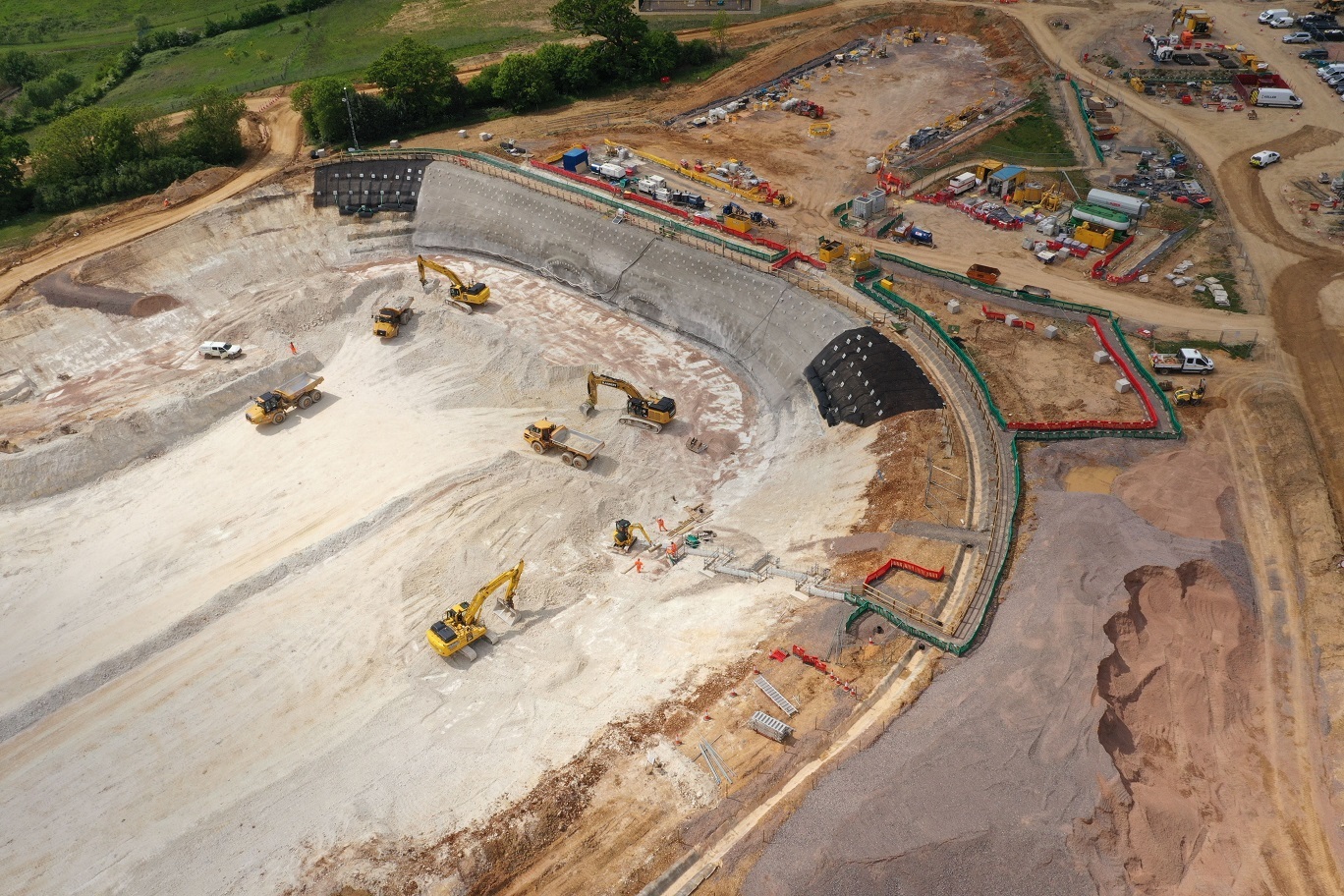 HS2 Chiltern tunnel south portal site