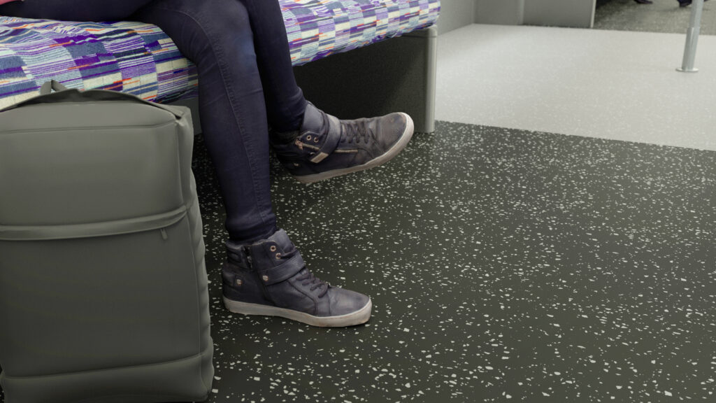 Train Flooring Fire Safety