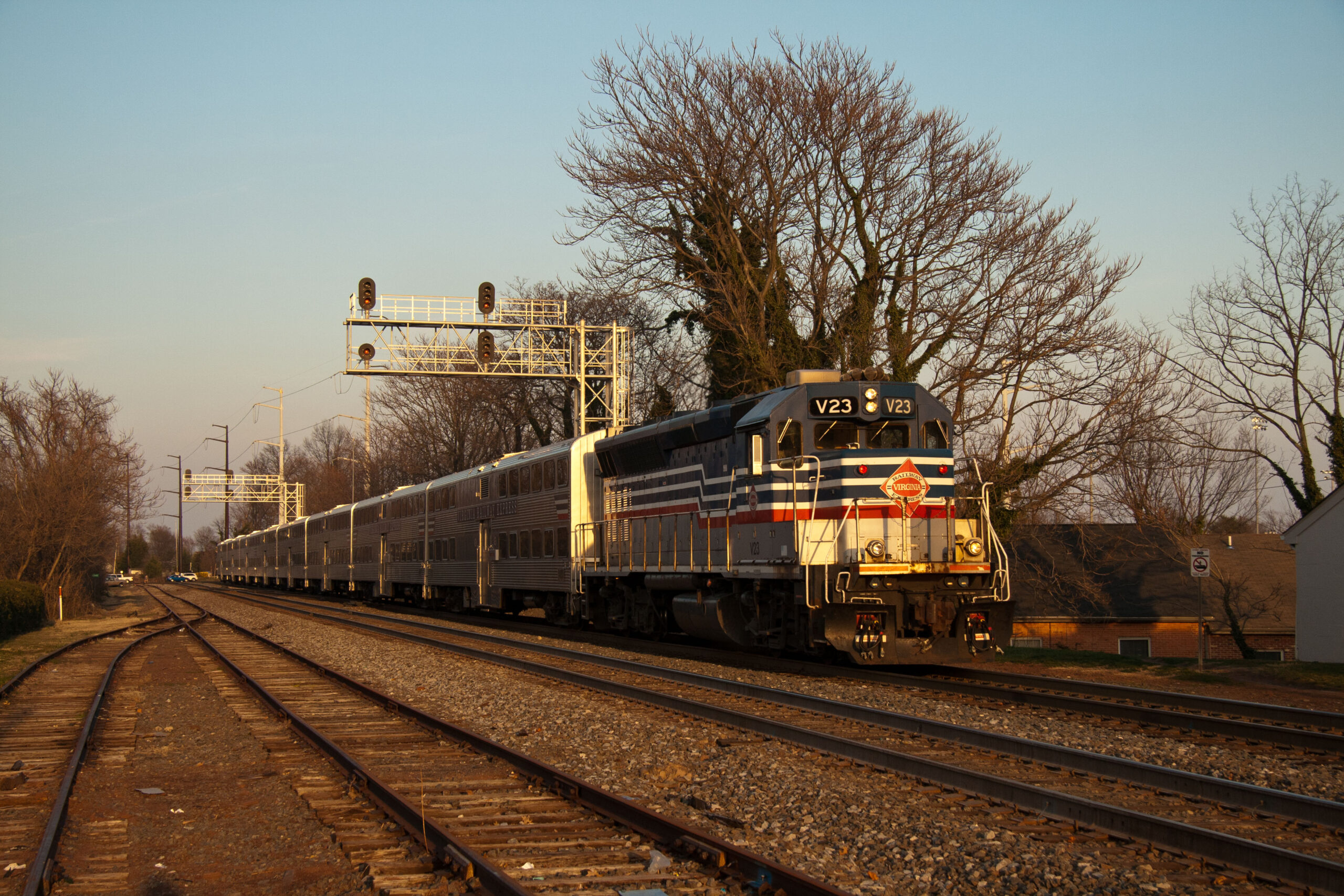 Virginia Rail Express train