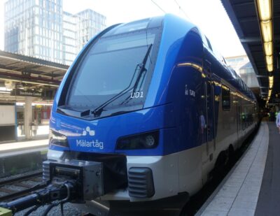 Transitio AB Orders 12 Additional KISS Trains