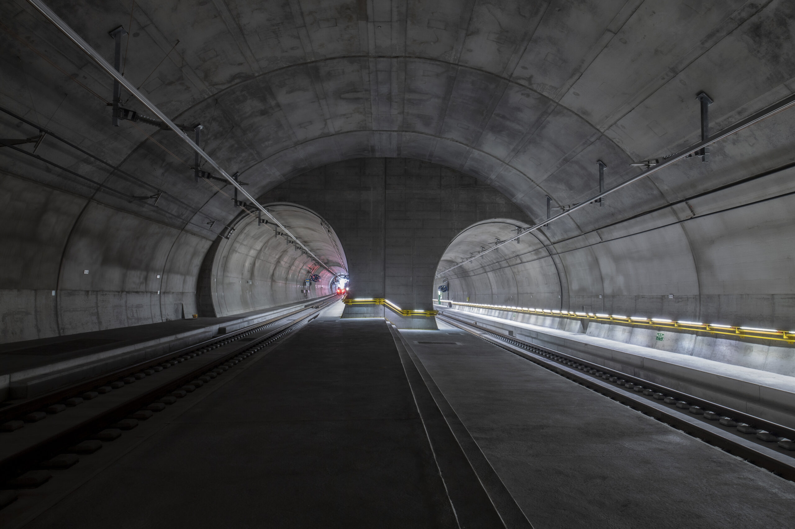 North portal of the Ceneri Base Tunnel