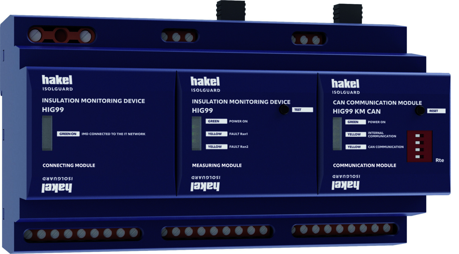 Insulation Monitoring Device HIG99 for Railway Applications HAKEL