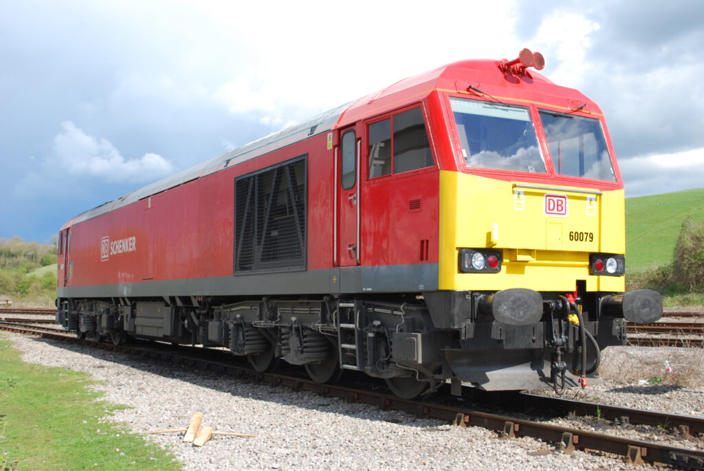 DB Cargo UK Class 60 locomotive 60079