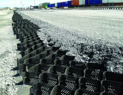 PrestoGeo Pavements at Bulk Material Handling Yards