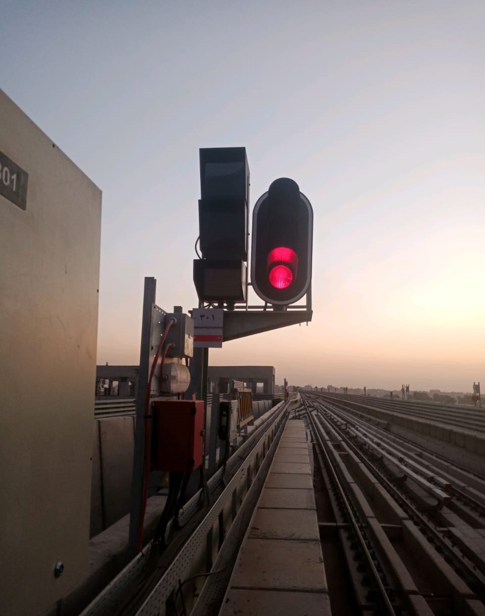 Cairo metro line 3 phase 4 signal