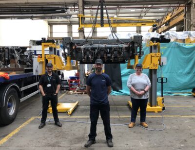 Bogie Lifters: Client Commission Results in New Product for Mechan
