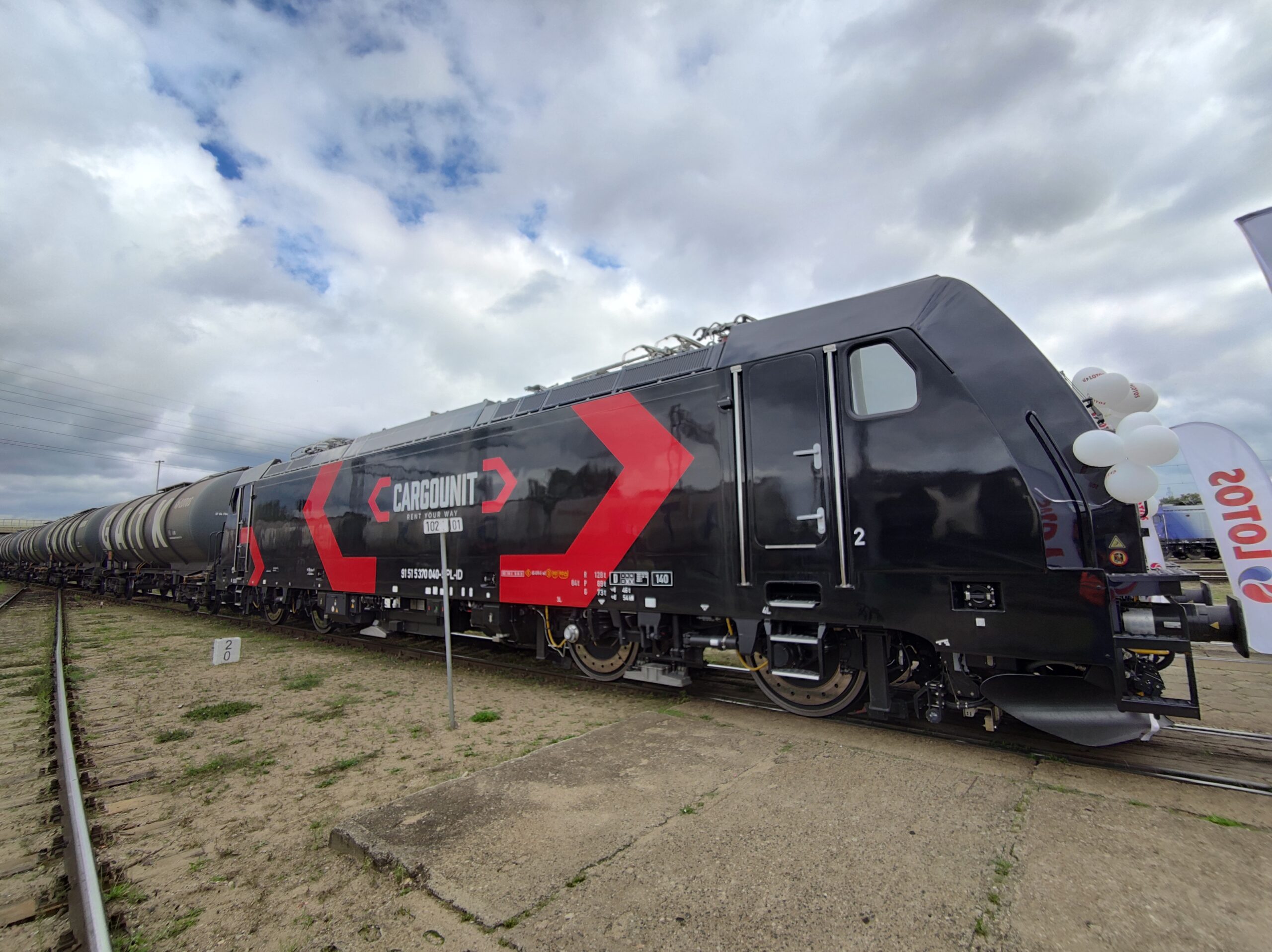 Bombardier TRAXX locomotive for CARGOUNIT