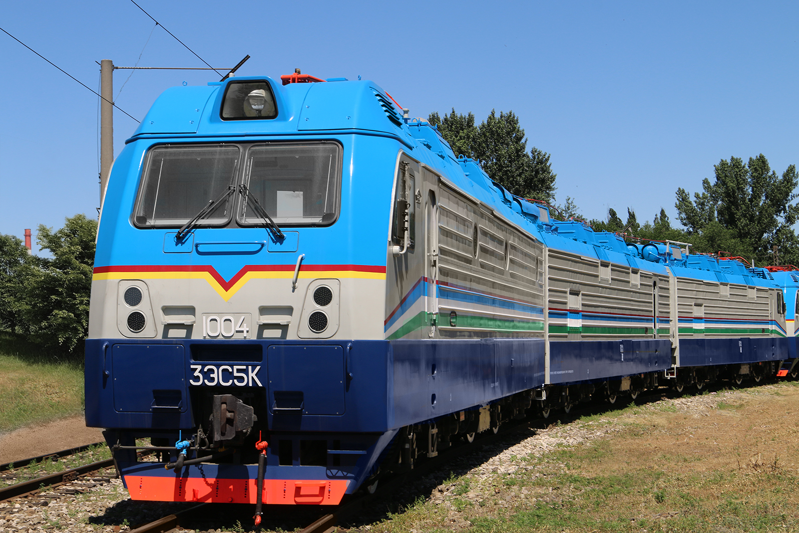 3ES5K locomotive for Uzbekistan Railways