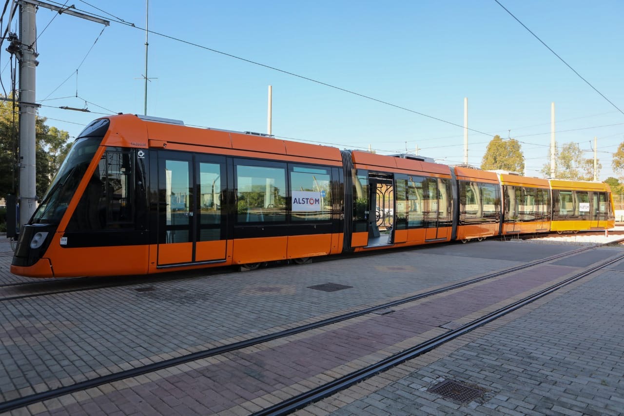 Alstom Citadis tram for Athens