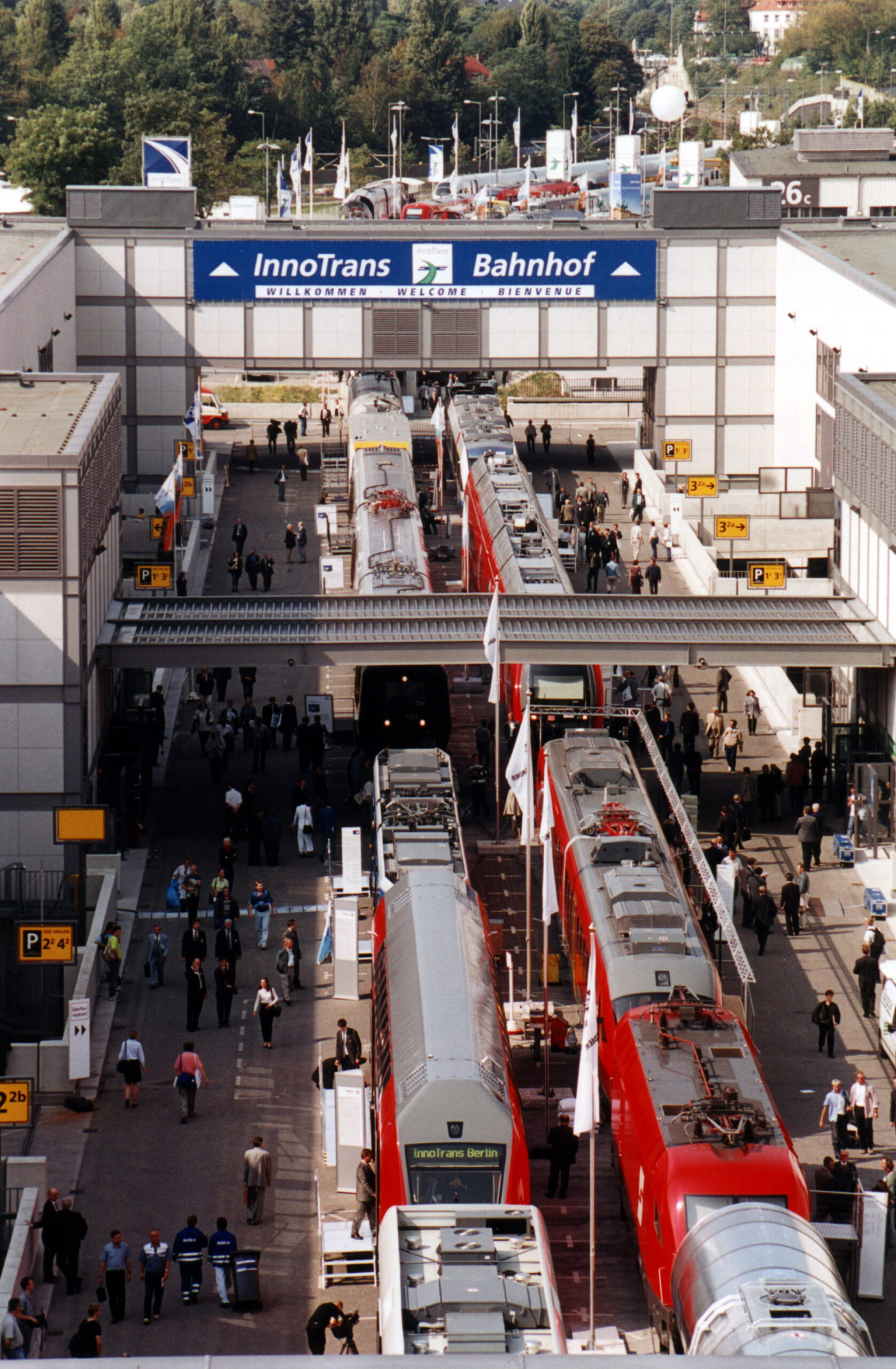 The Outdoor Display at InnoTrans 2000