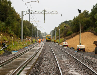 Flood-Damaged Edinburgh-Glasgow Line to Reopen