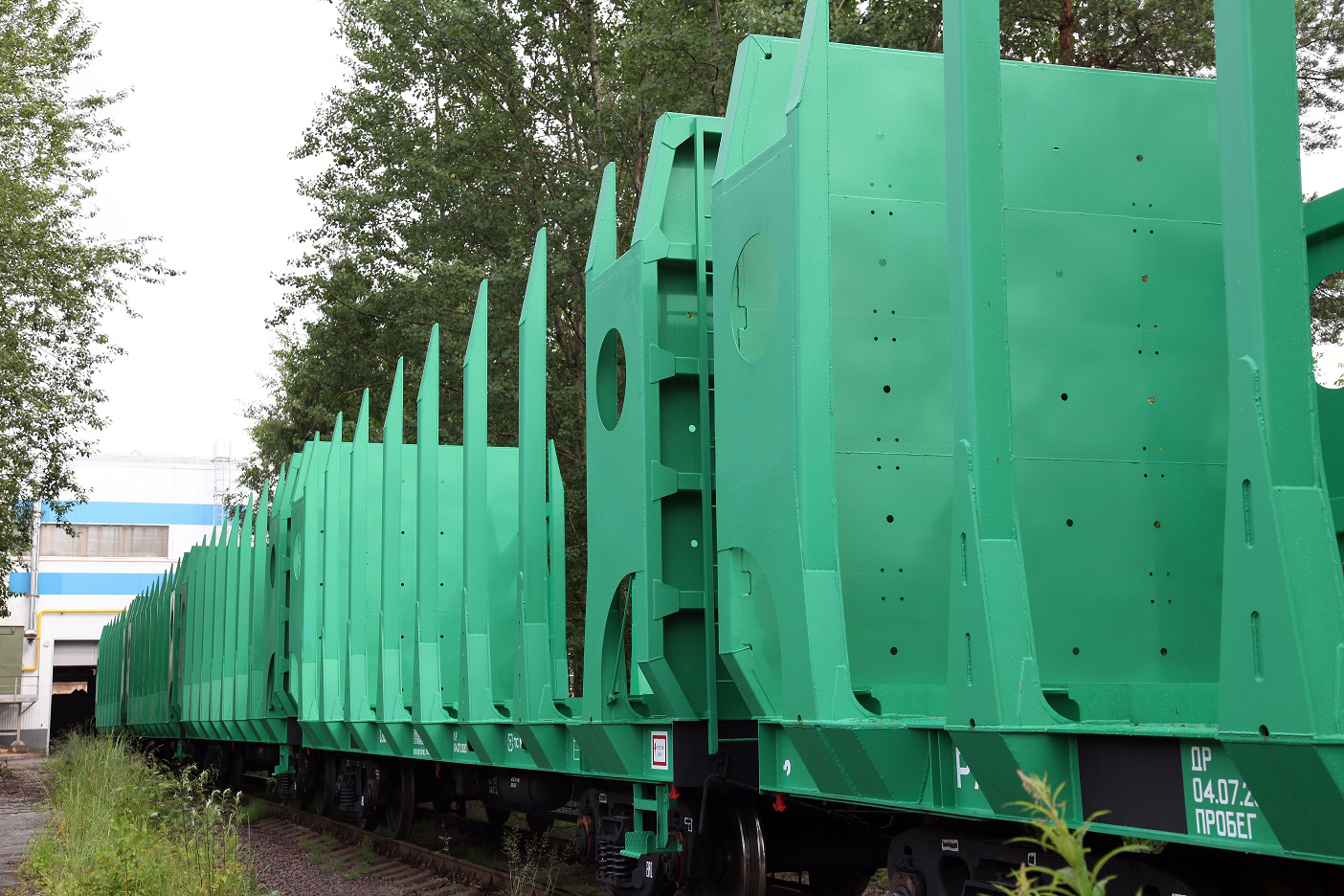 UWC timber flat cars for Arkhbum