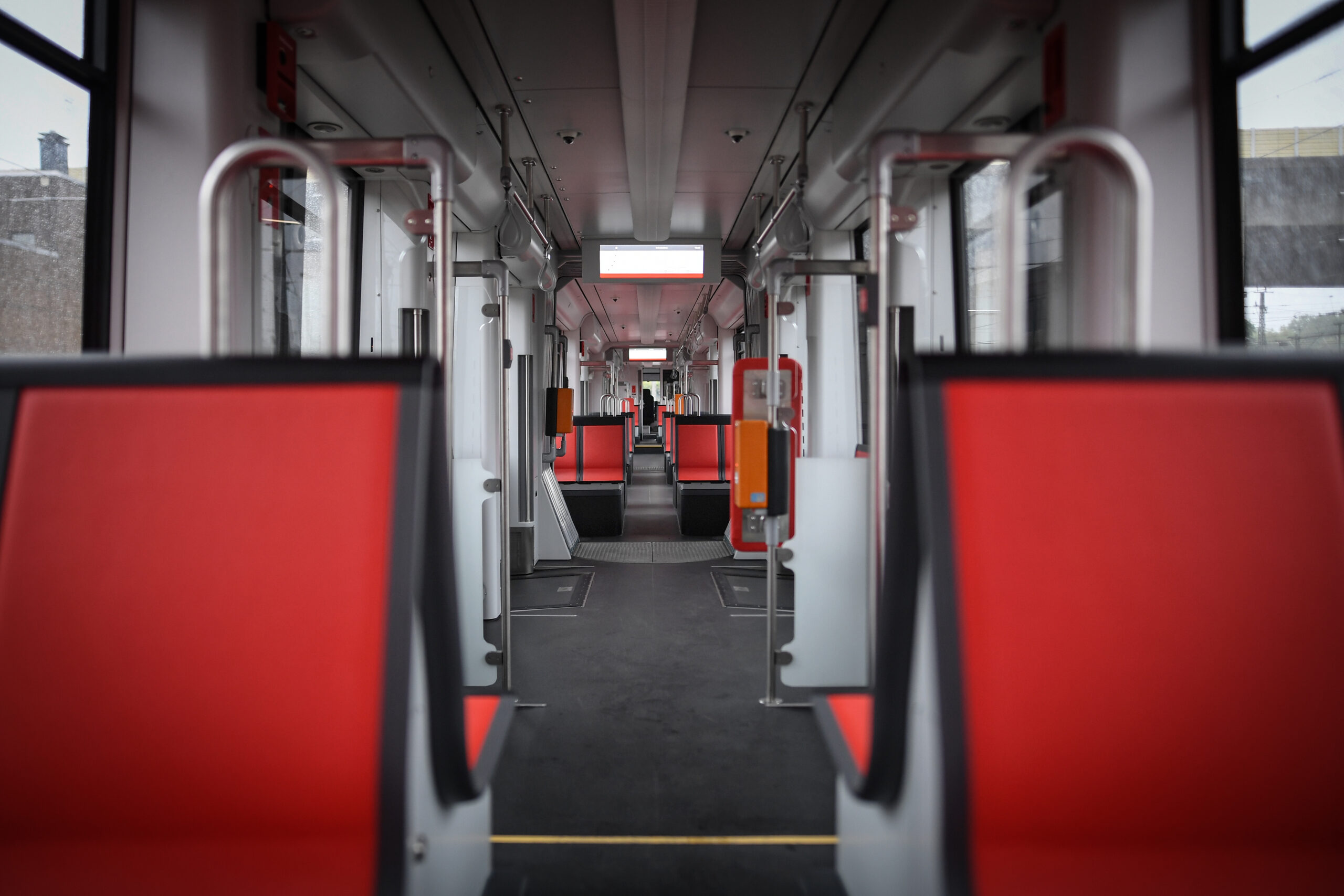 Bombardier FLEXITY tram for Duisburg, interior