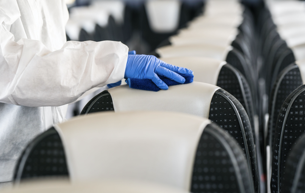 Disinfecting a Vehicle's Upholstery