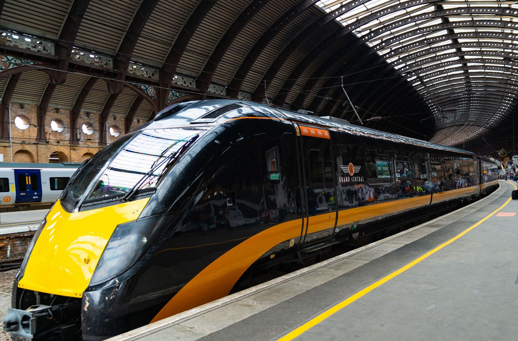 Grand Central train at York station