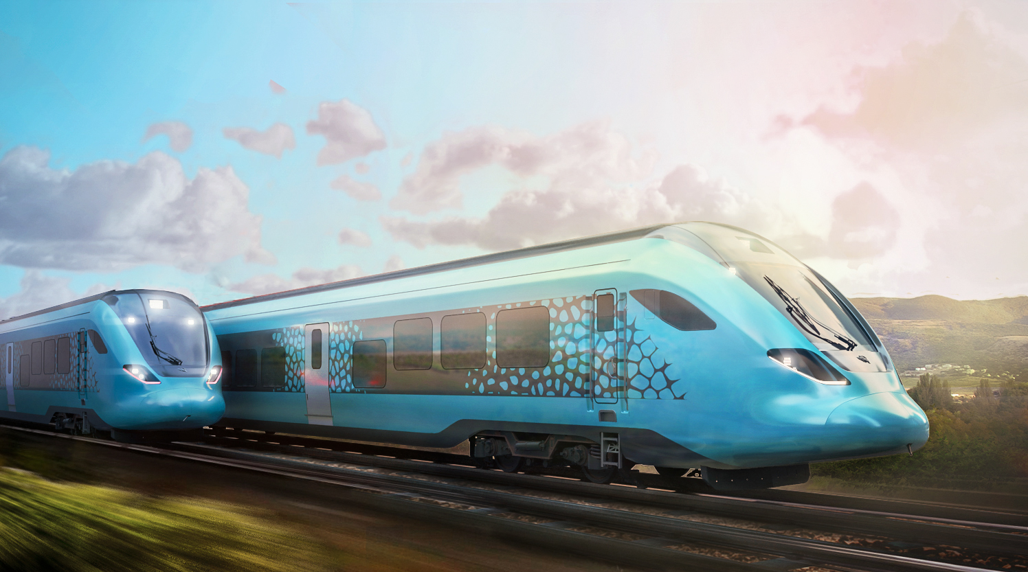 Talgo unveils its hydrogen train the Vittal-One