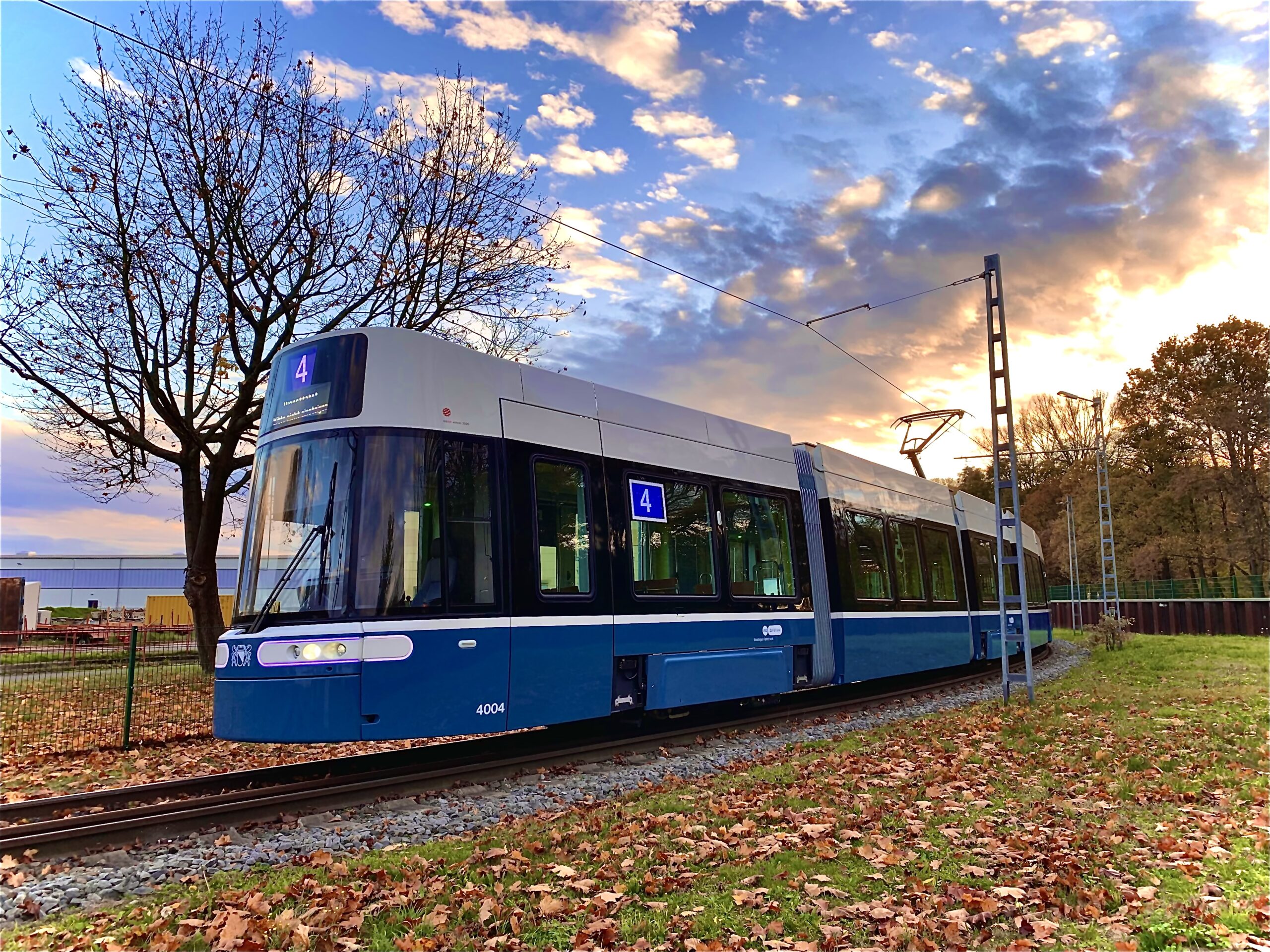 Bombardier FLEXITY tram for Zurich